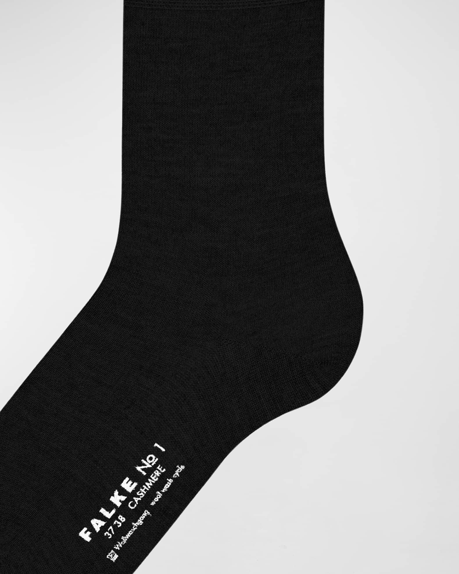 No 1 Cashmere Mid-Calf Socks 1