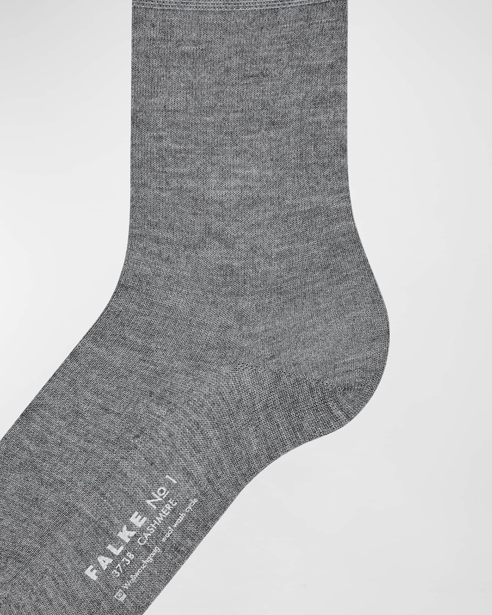 No 1 Cashmere Mid-Calf Socks 1