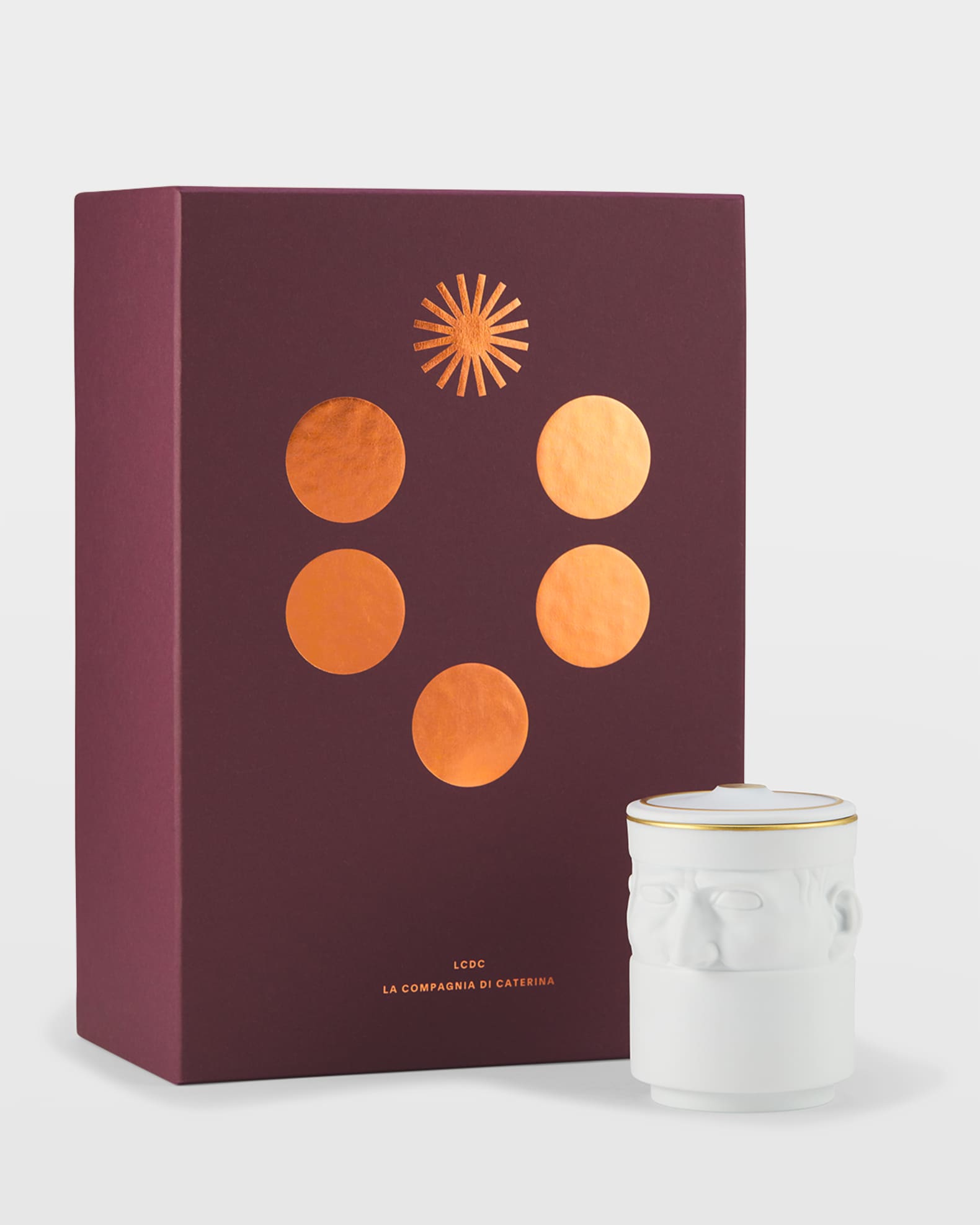 LCDC IL Seguace Black Stone Candle 1