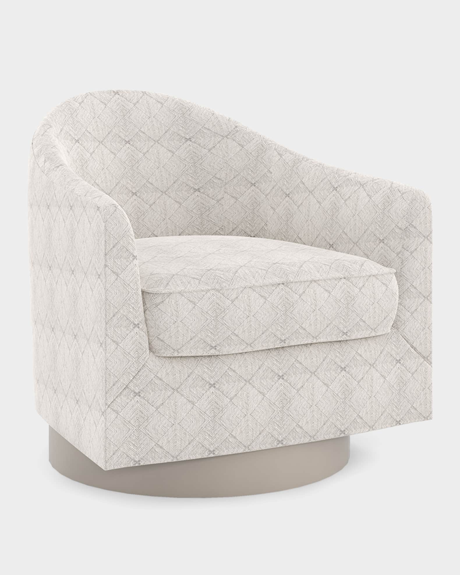 Caracole Victoria Swivel Chair Neiman Marcus