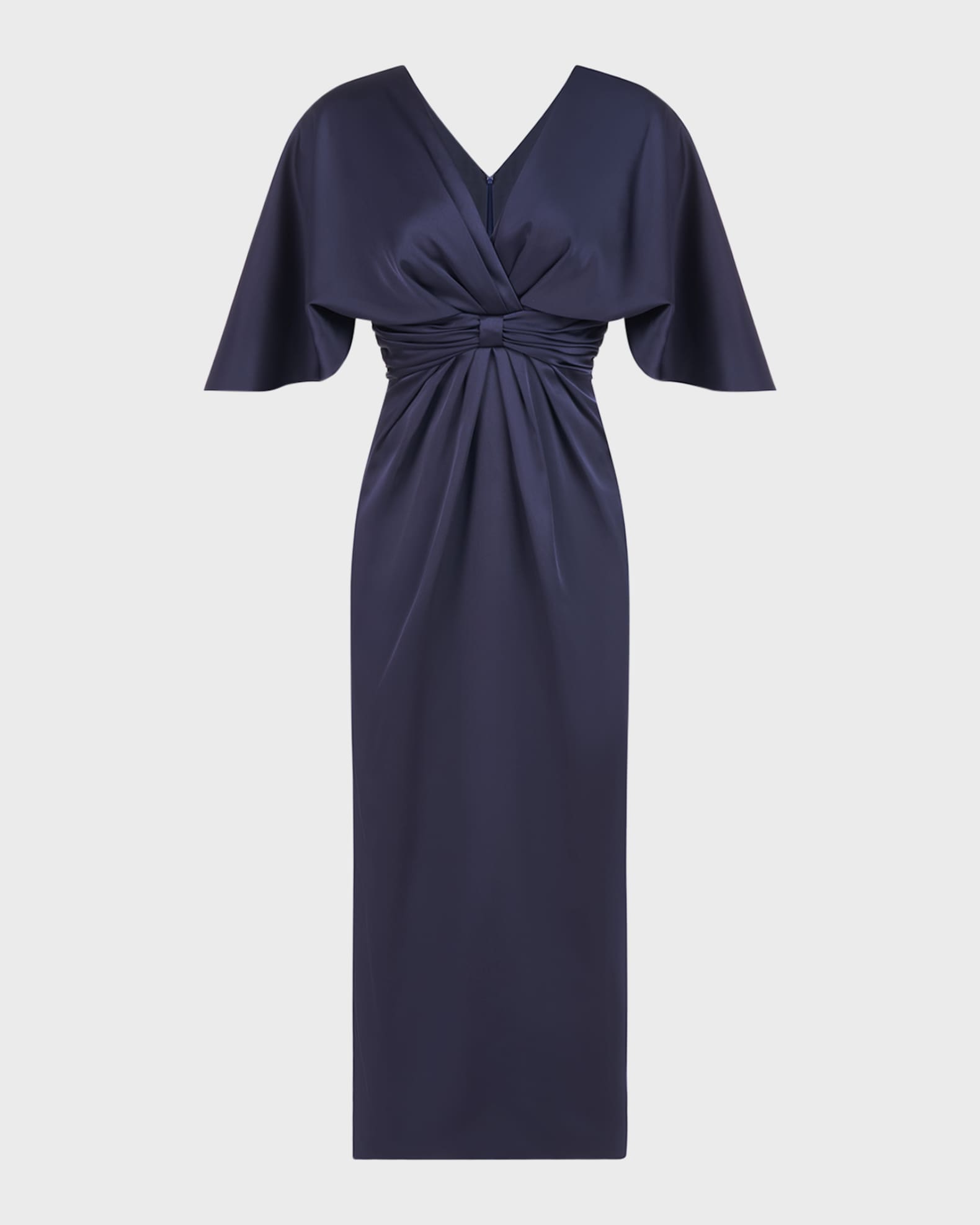 Theia Lucia KimonoSleeve Cocktail Dress Neiman Marcus