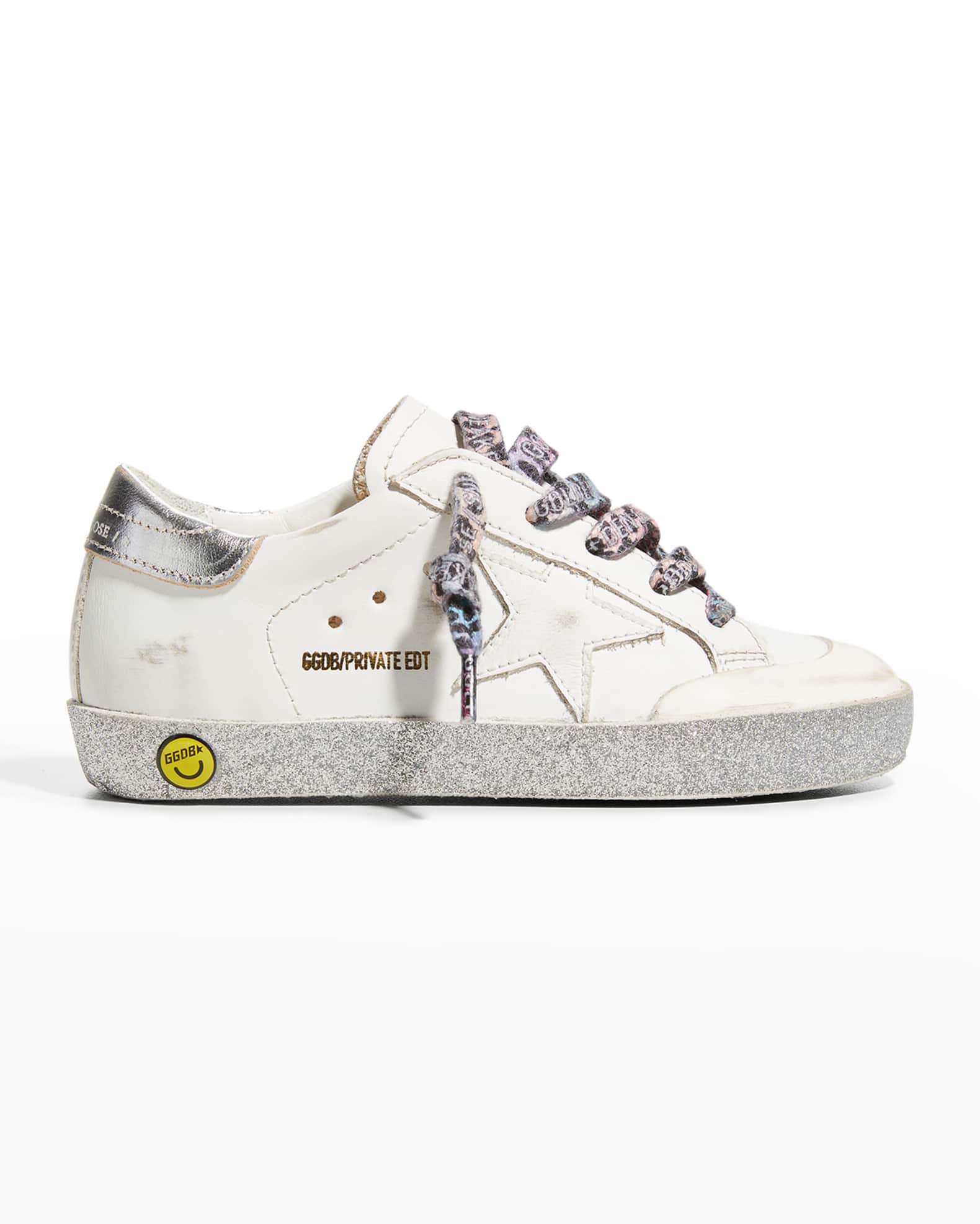 Super Star Leather Glitter-Sole