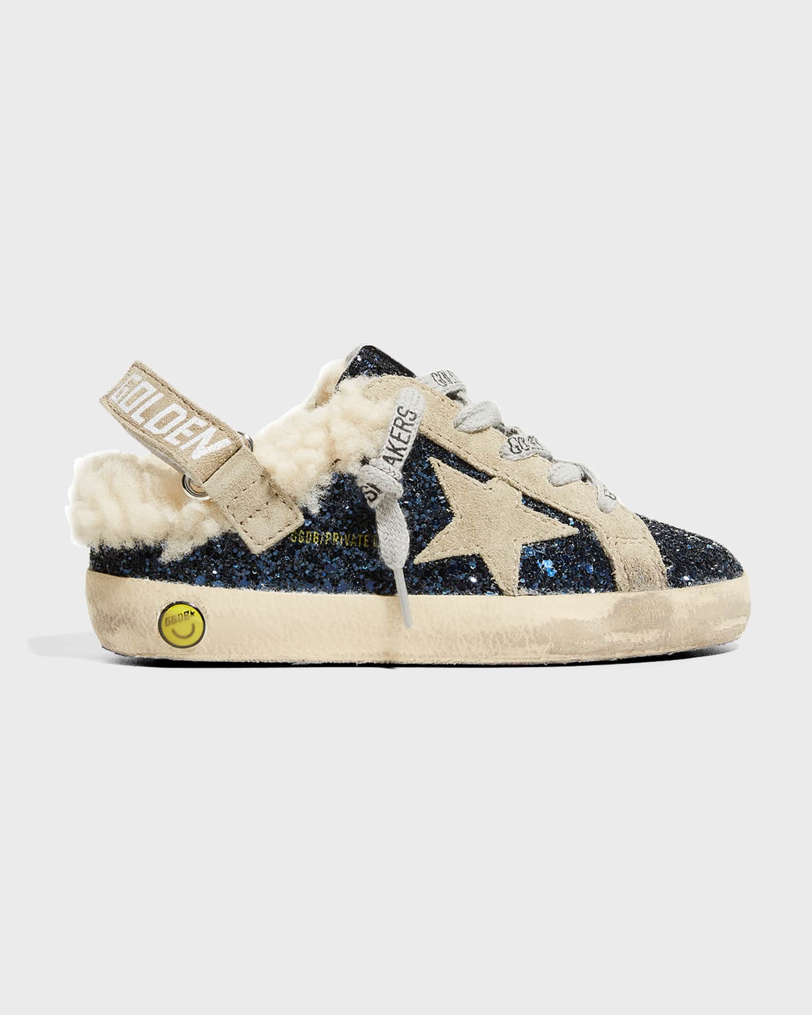 shearling mule sneakers