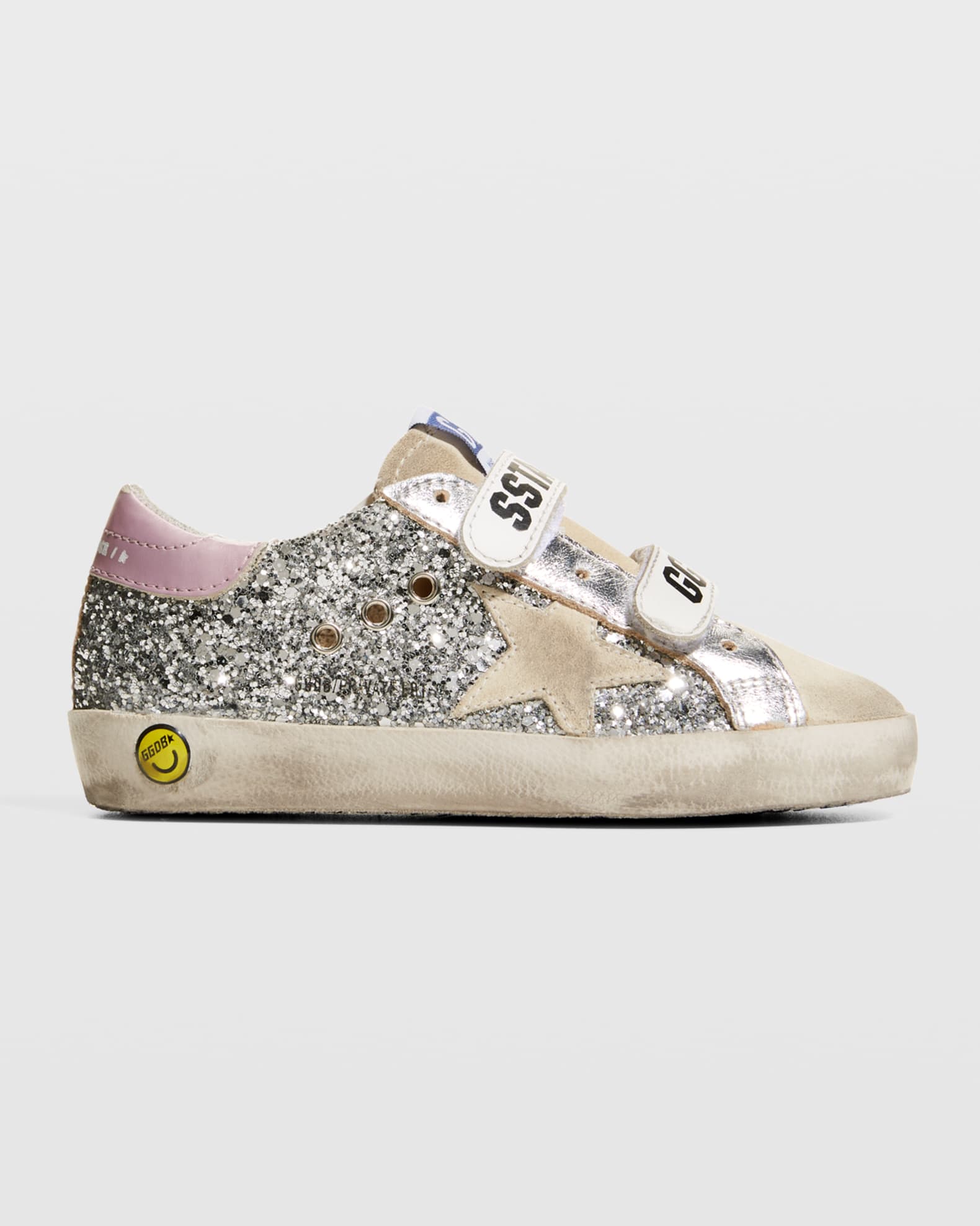 Golden goose kids glitter sales