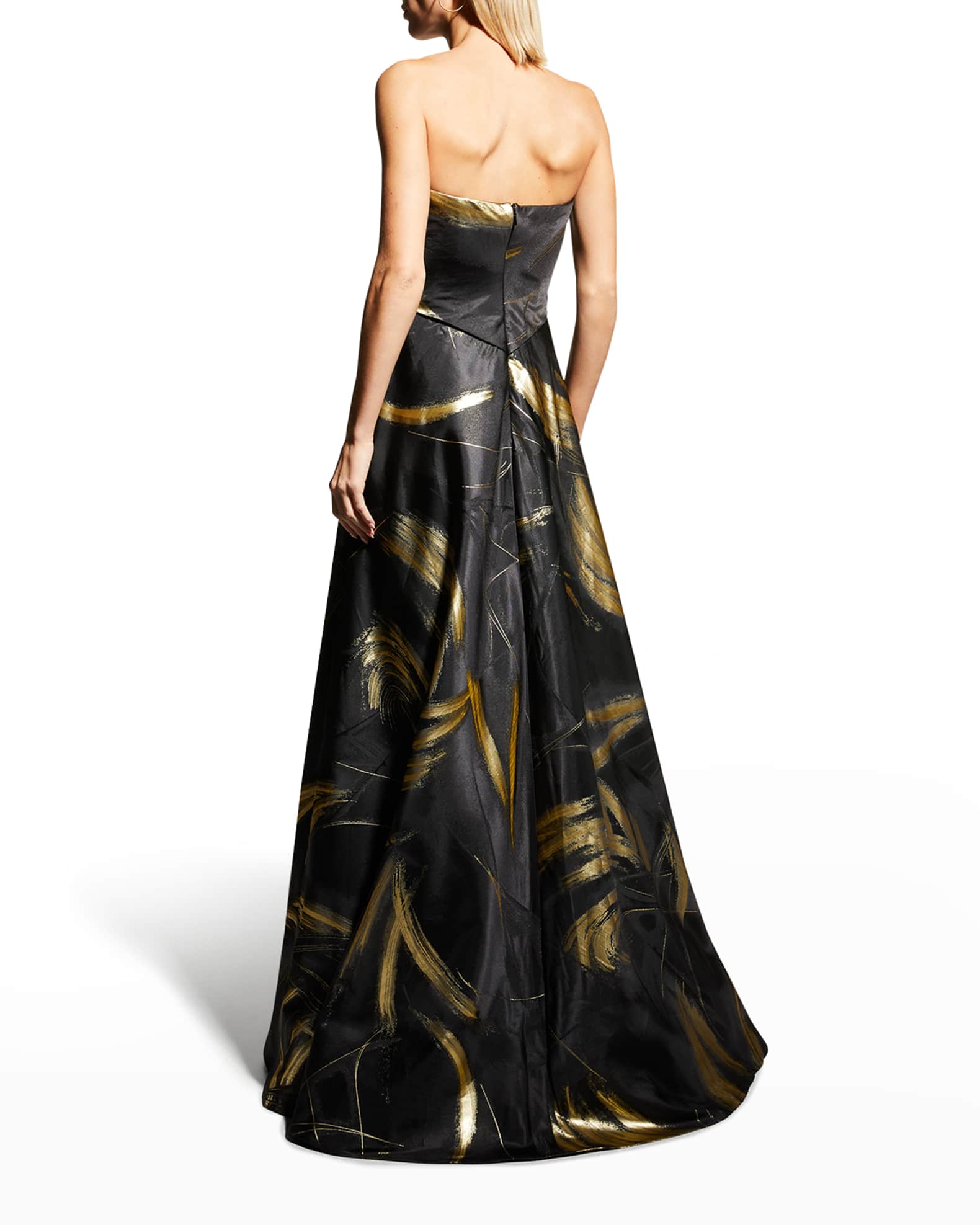 Rene Ruiz Bustier A-Line Gown | Neiman Marcus