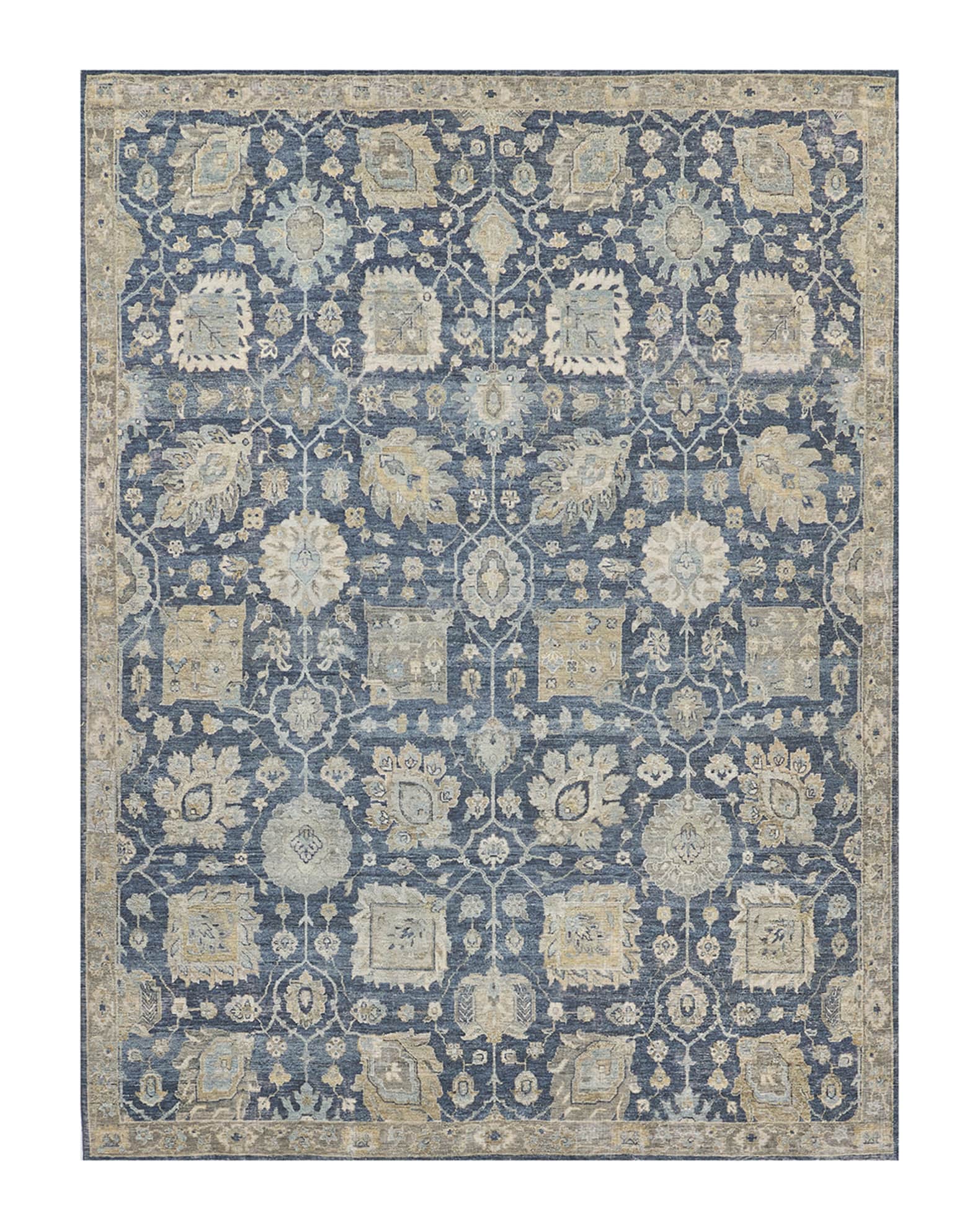 Seabrook Hand-Knotted Rug 1