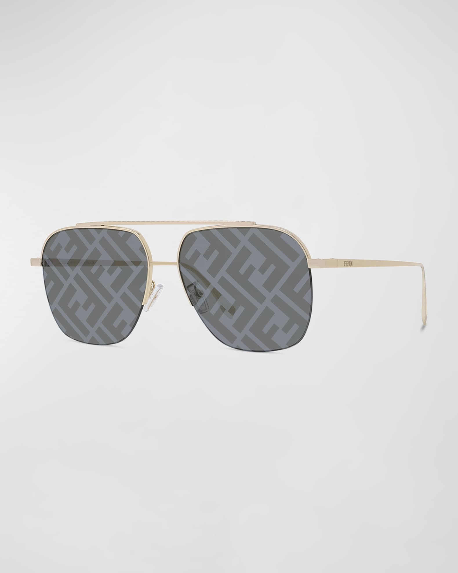 LOUIS VUITTON LV First Square Sunglasses Black Acetate & Canvas. Size E