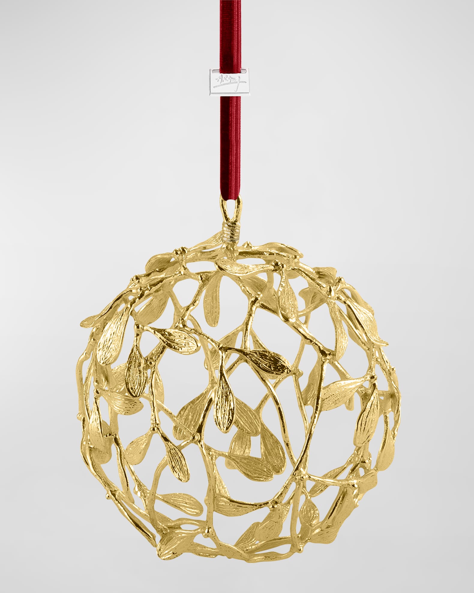 Michael Aram Mistletoe Large Christmas Ornament Neiman Marcus