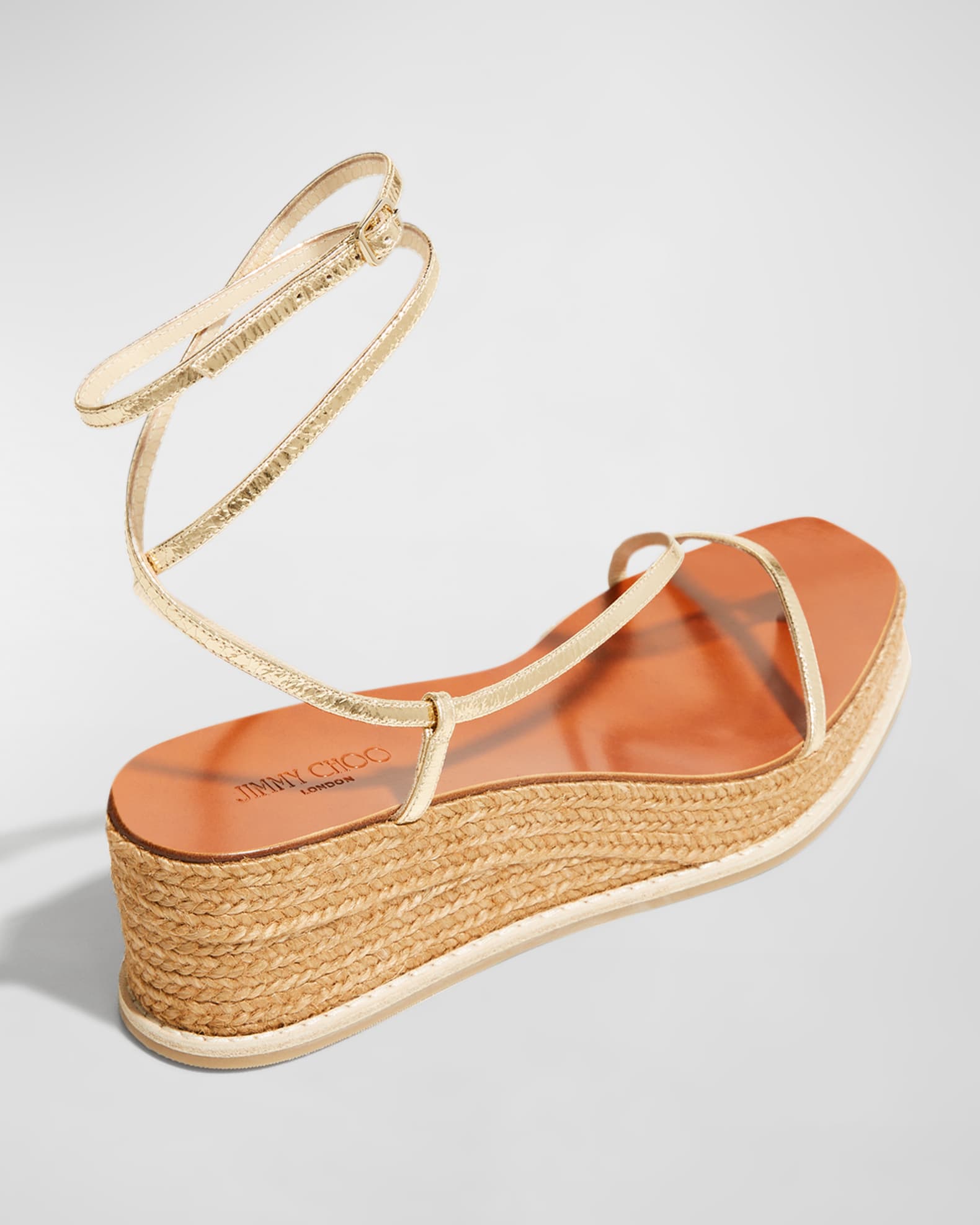 jimmy choo drive platform espadrille wedge sandals