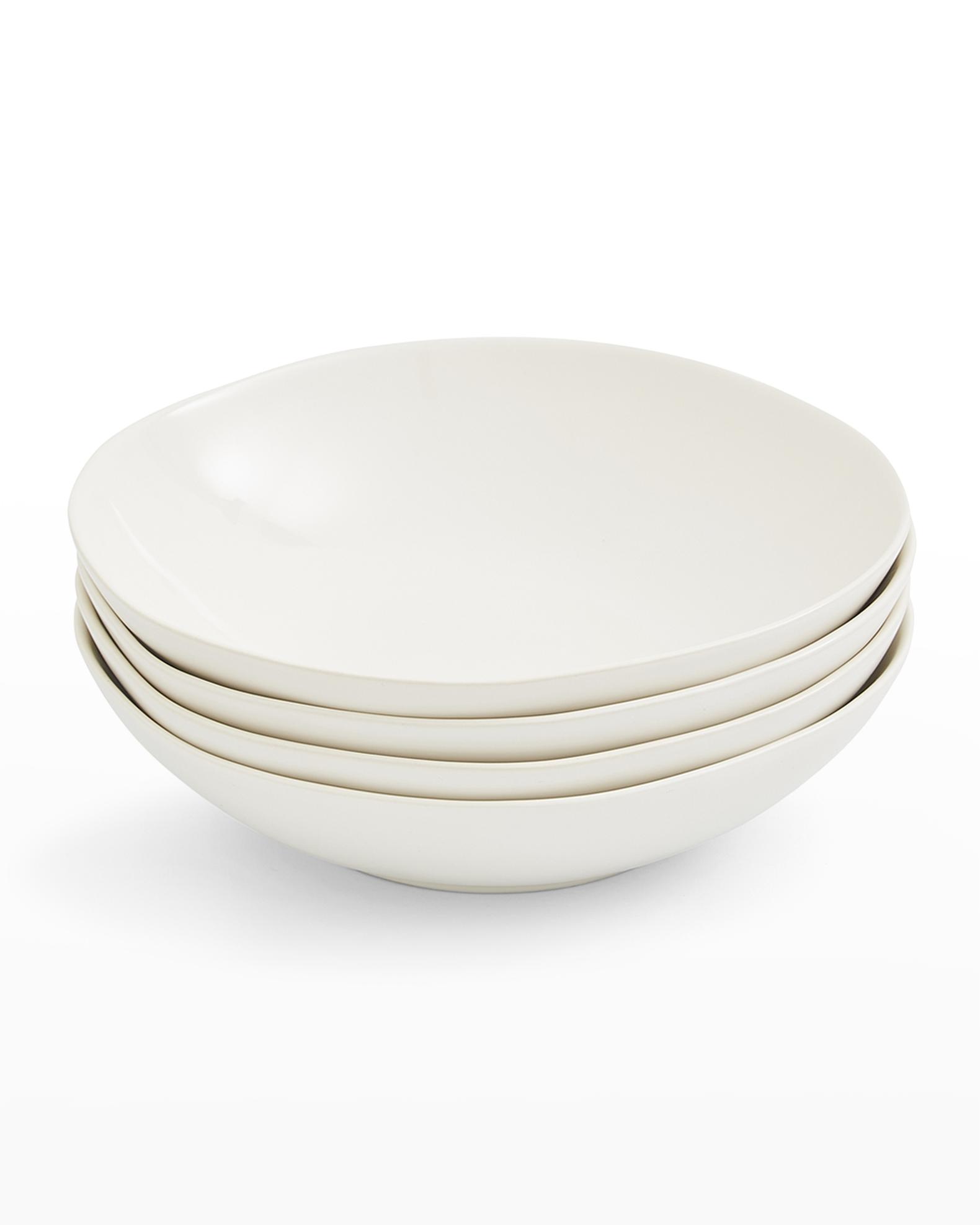 Portmeirion Sophie Conran Celadon Pasta Bowl | Set Of 4 | Large Serving Bowls For Soup Or Salad | 9 Inch | Made From Fine Porcelain | Microwave And Dishwasher Safe