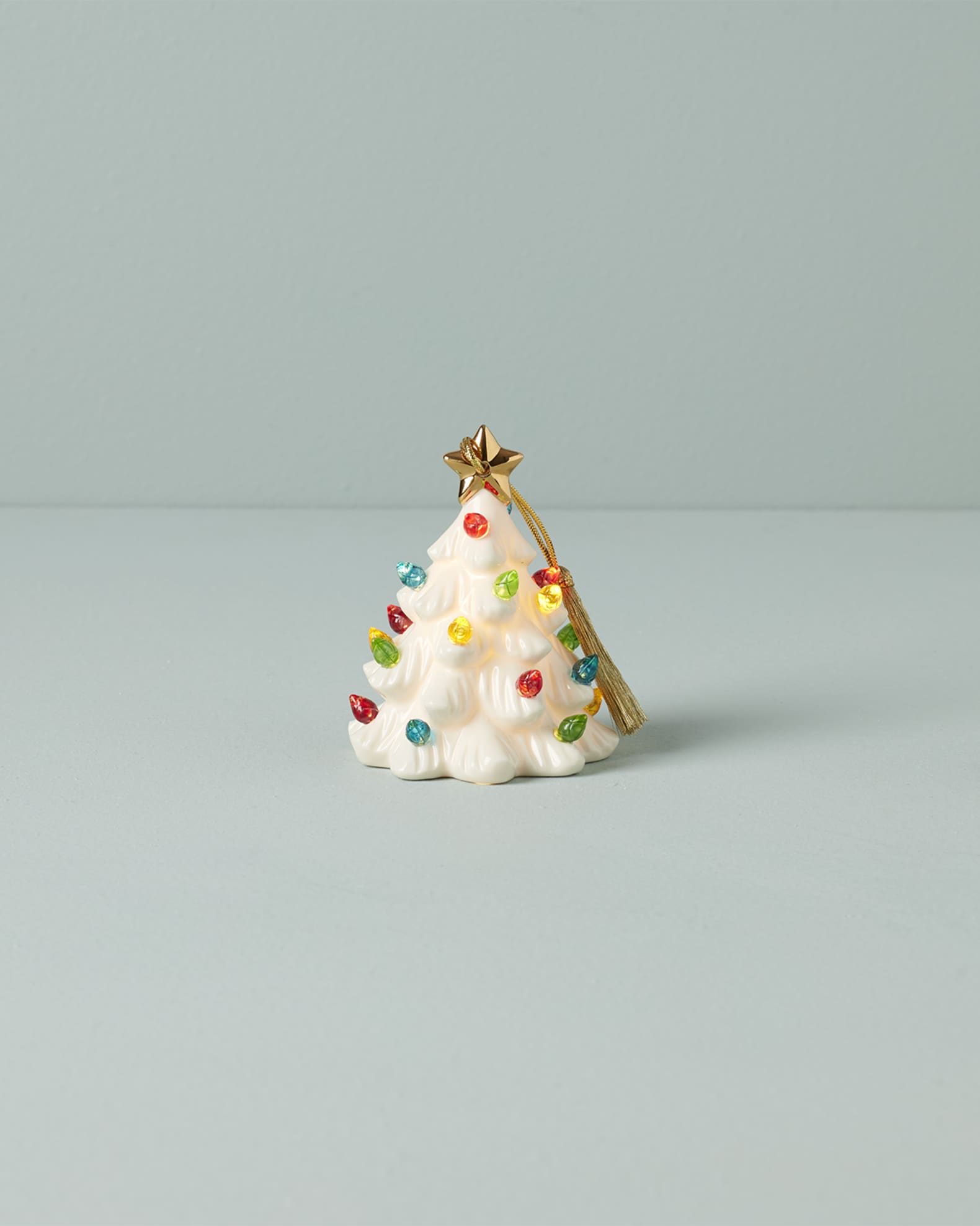 Lenox Treasured Traditions Light Up Tree Ornament Neiman Marcus
