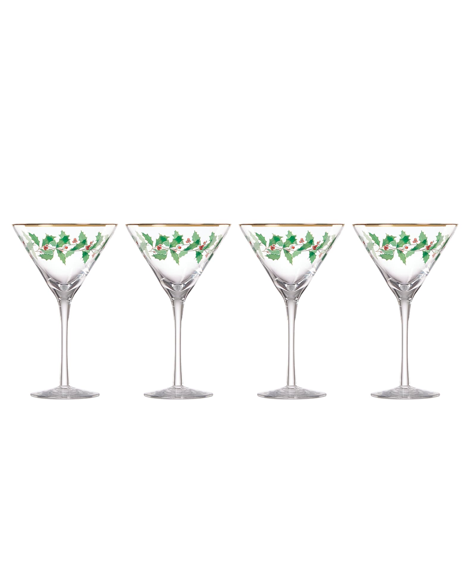 Holiday 4-Piece Wine Glass Set