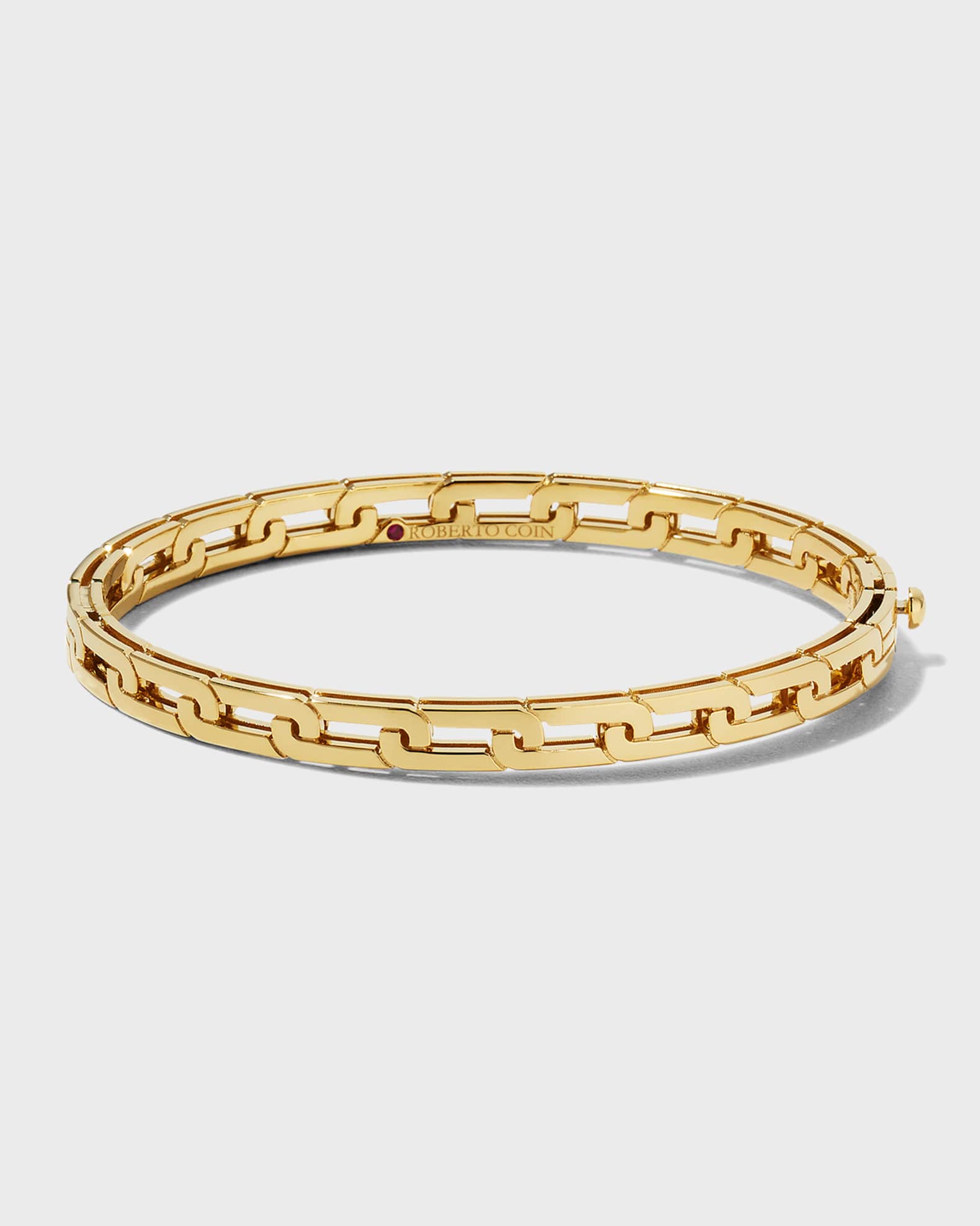 Roberto Coin 18k Yellow Gold Navarra Bangle