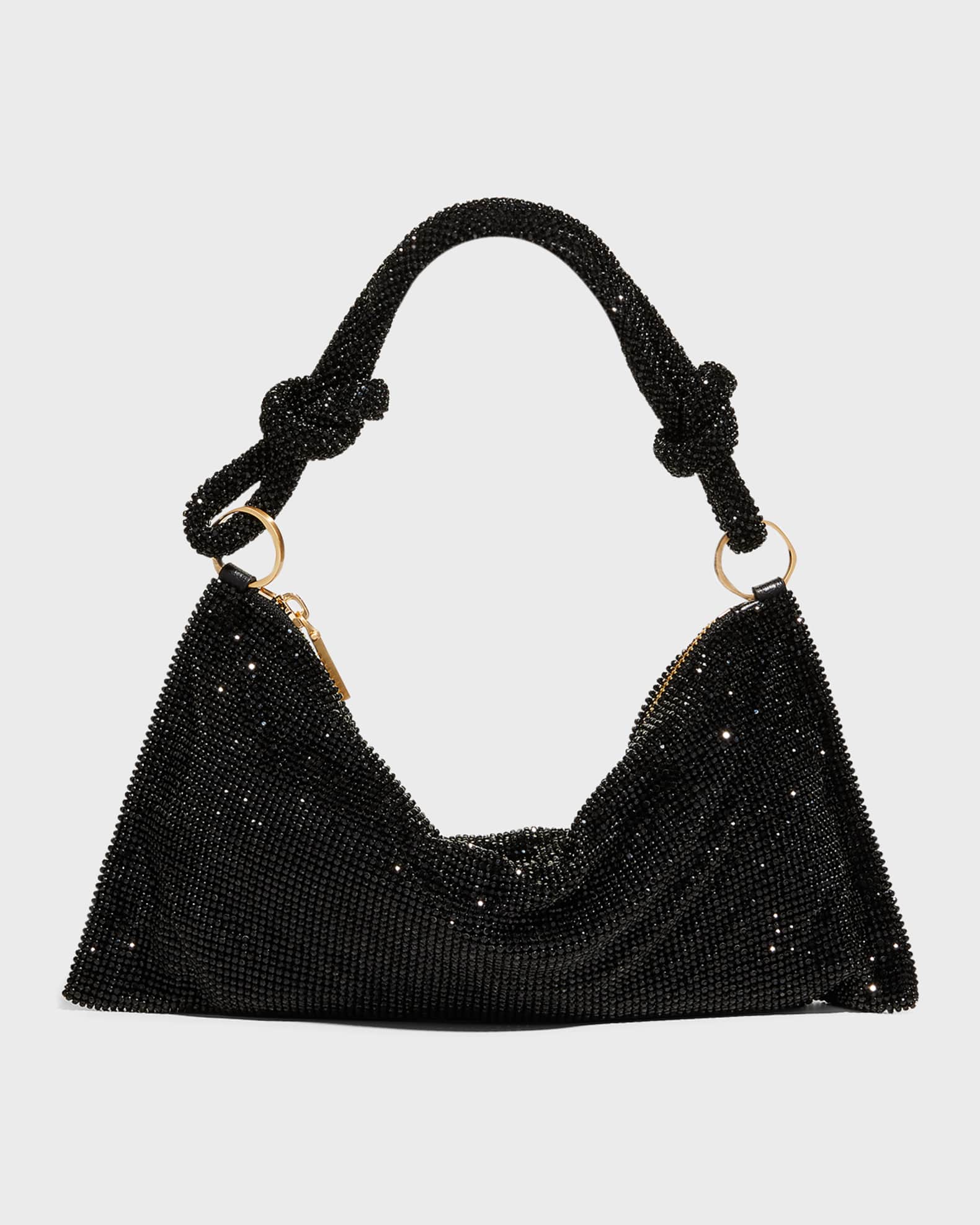 Cult Gaia Hera Nano Knotted Embellished Shoulder Bag Neiman Marcus