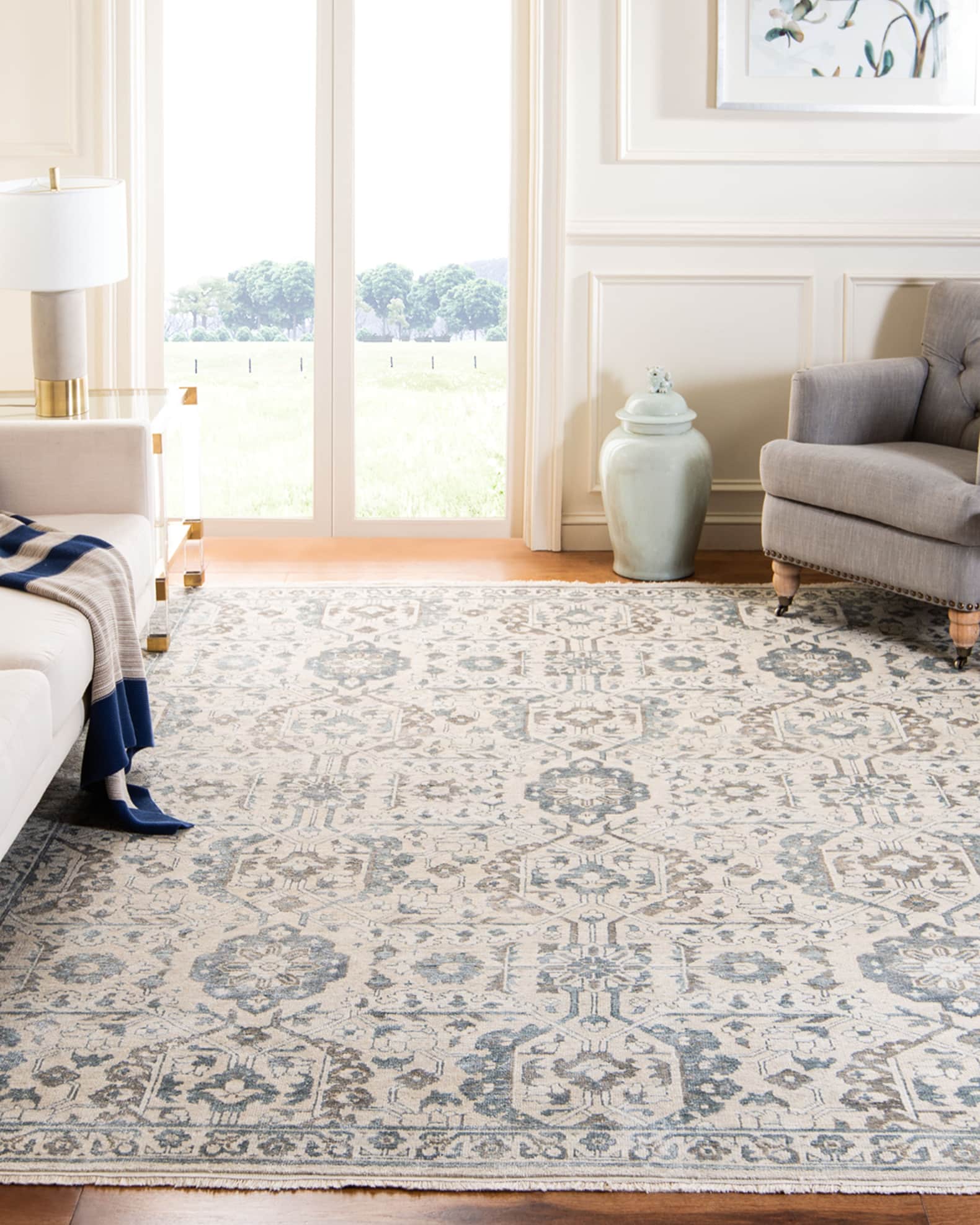 Sadler Hand-Knotted Rug 0