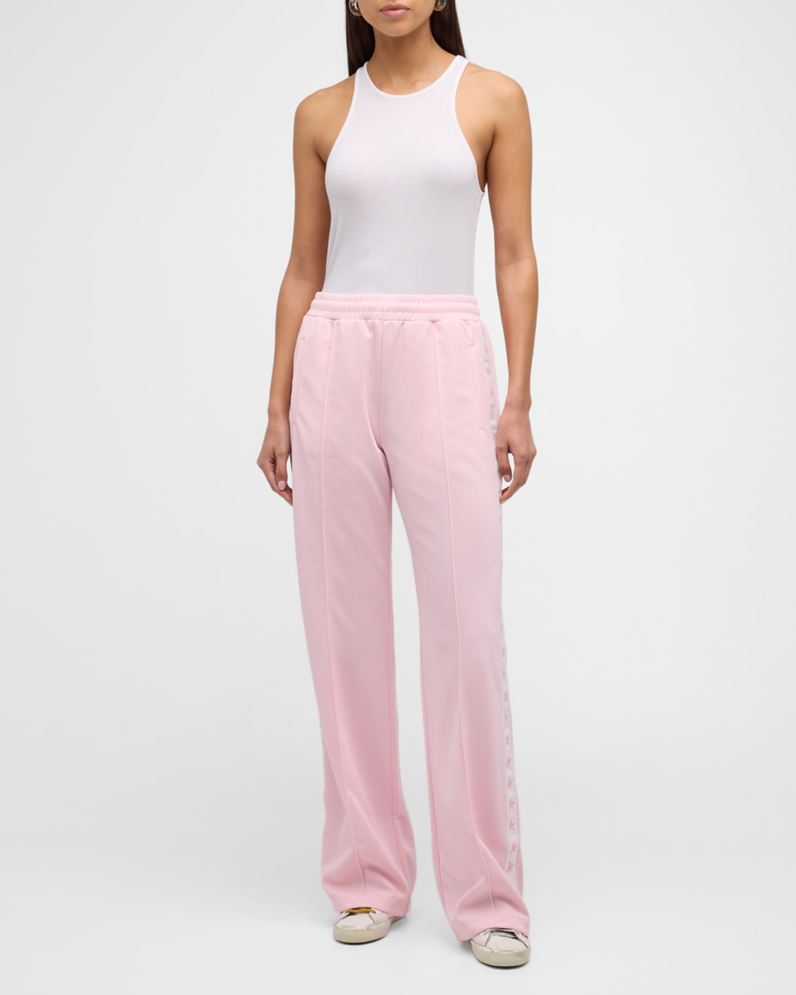Star Collection Wide-Leg Track Pants
