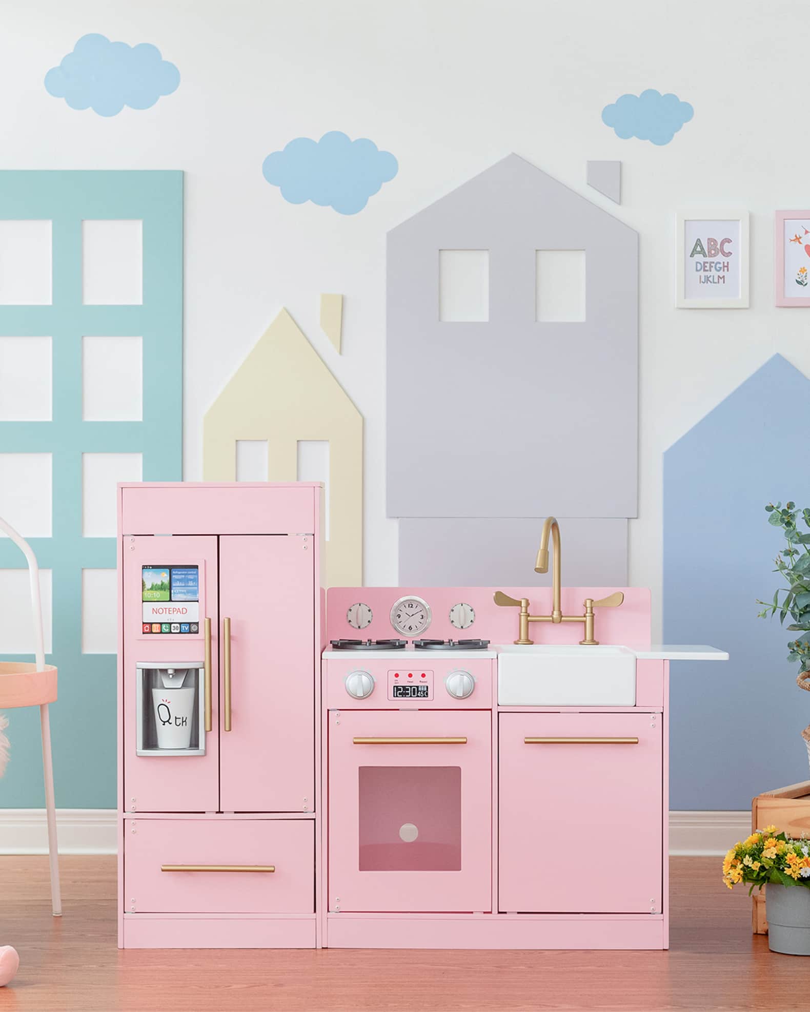 Teamson Kids Little Chef Charlotte Modular Wooden Play Kitchen 0