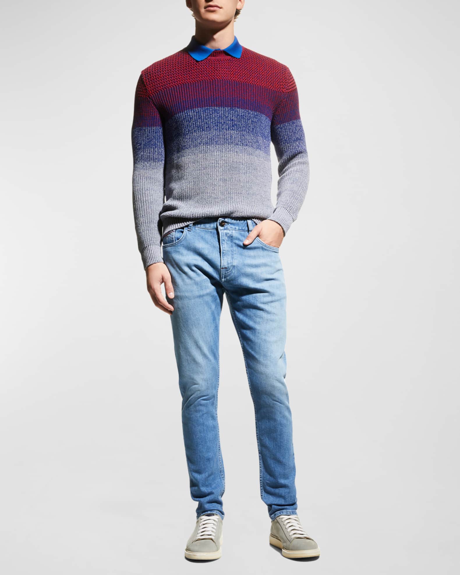 Men's Barchetta Light-Wash Jeans 1