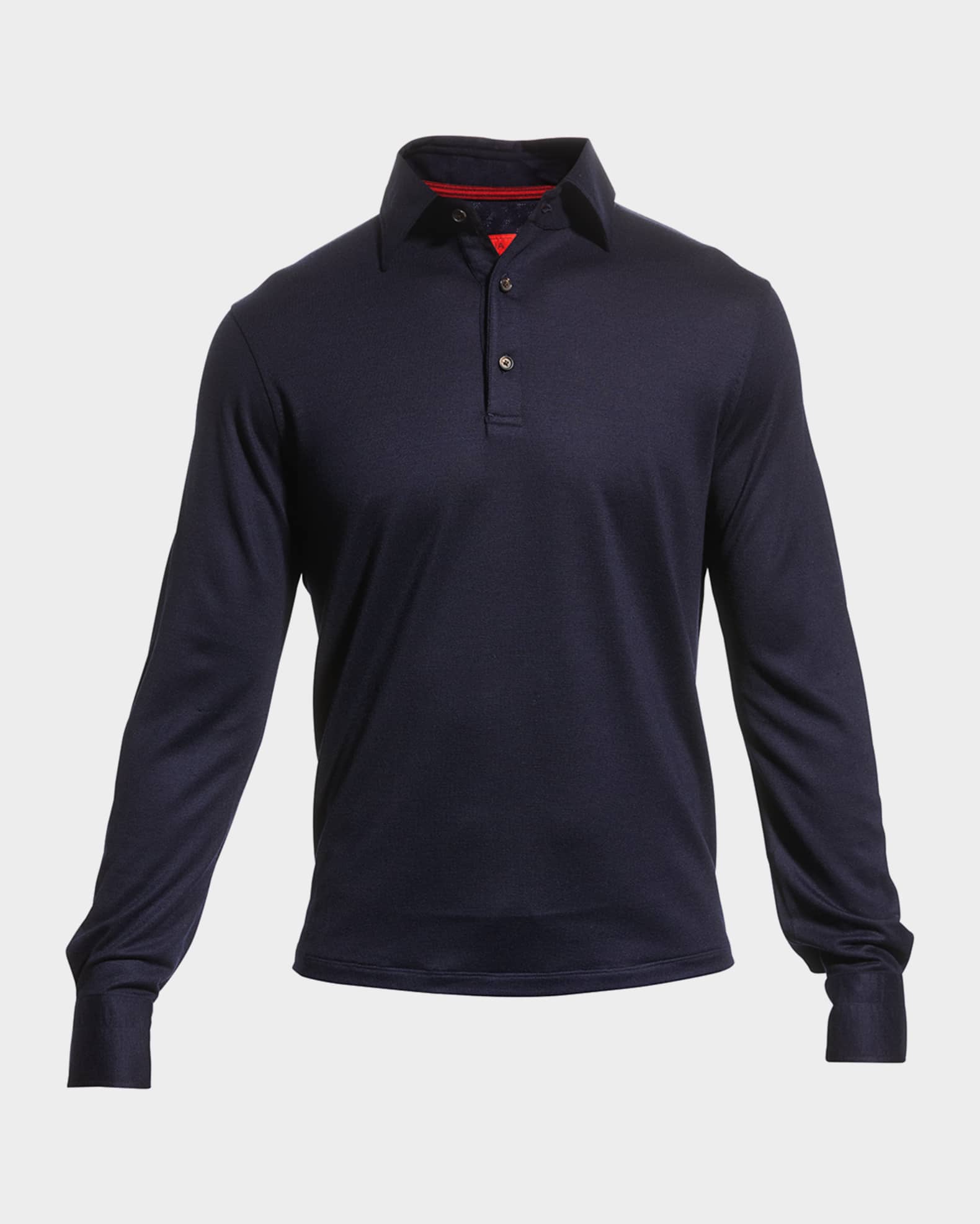 Men's Wool Evening Polo Shirt 0