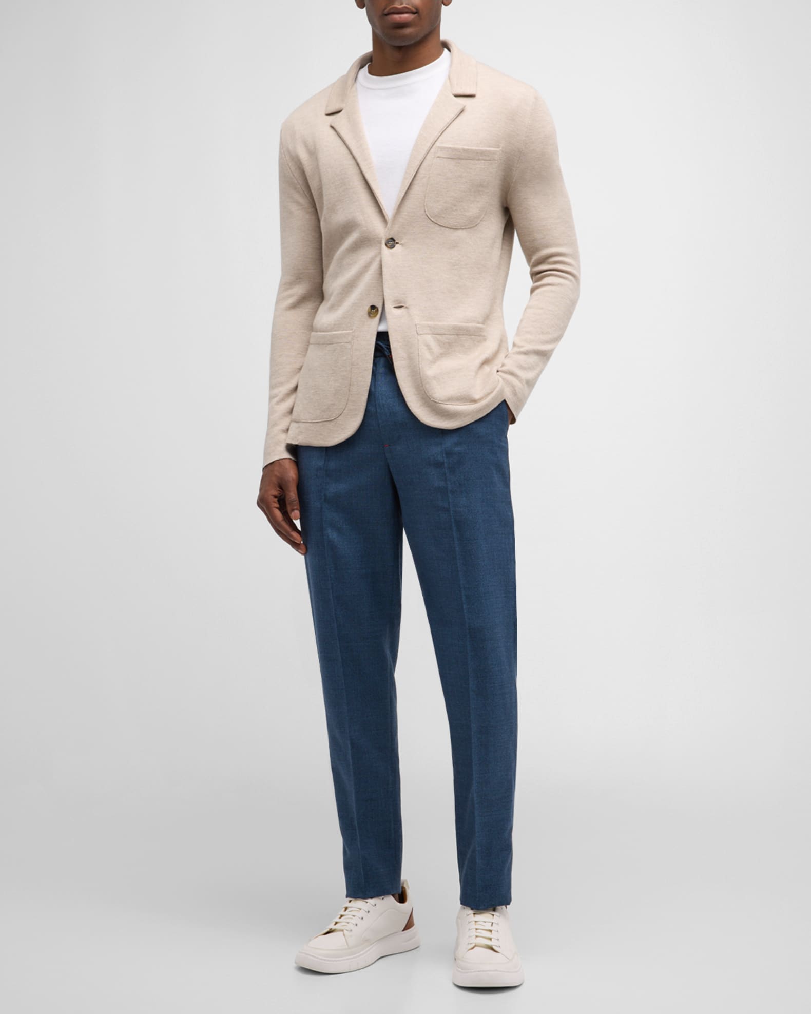 Men's Wool-Blend Sweater Jacket 1