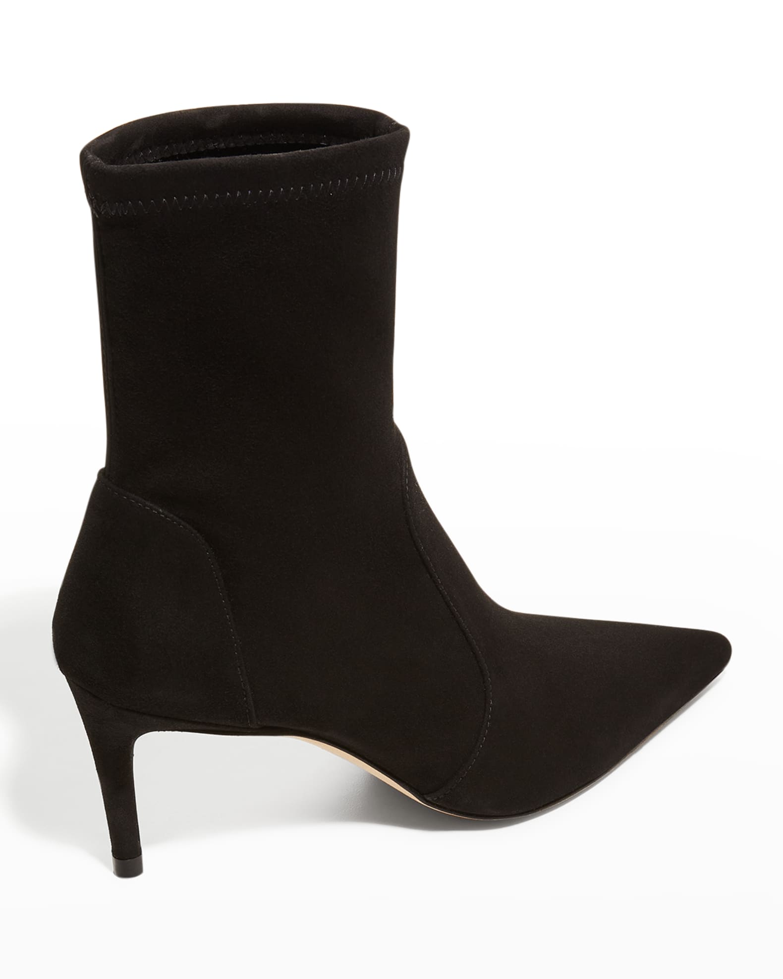larette stretch stiletto booties