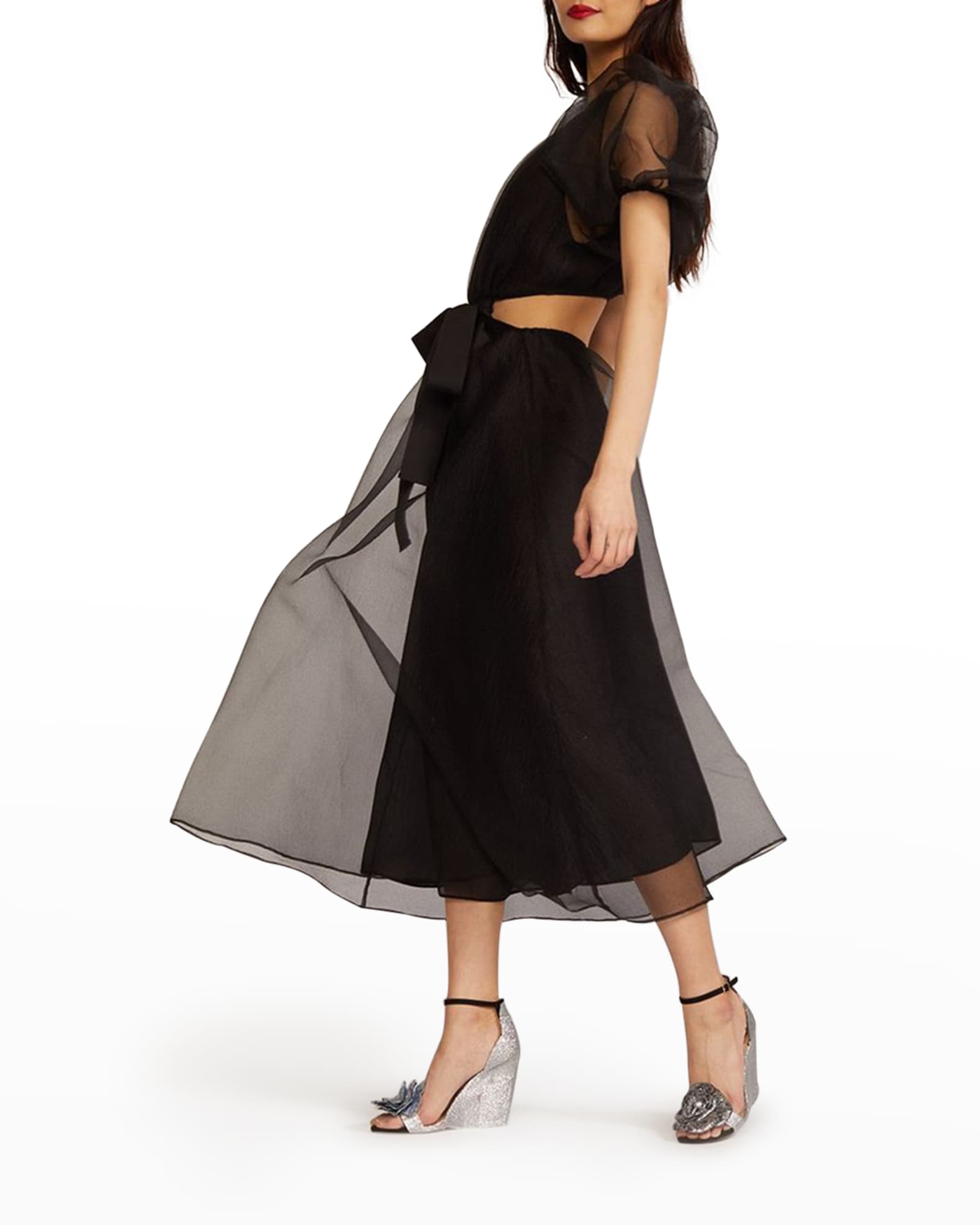 cynthia rowley clara organza dress NYFW Cynthia Rowley (part one)  Street Scene