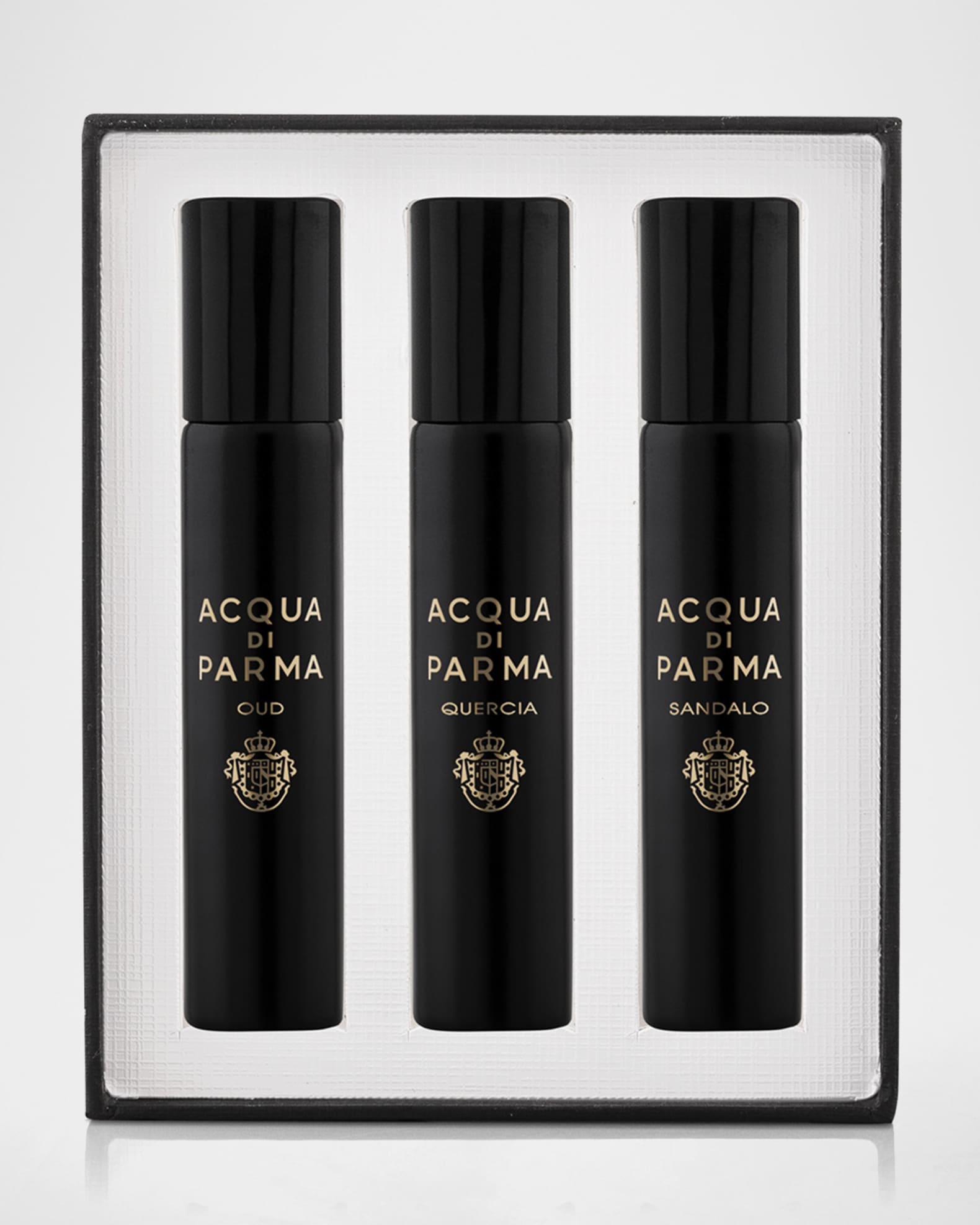 Acqua di Parma Signatures Black Discovery Set, 3x12ml | Neiman Marcus