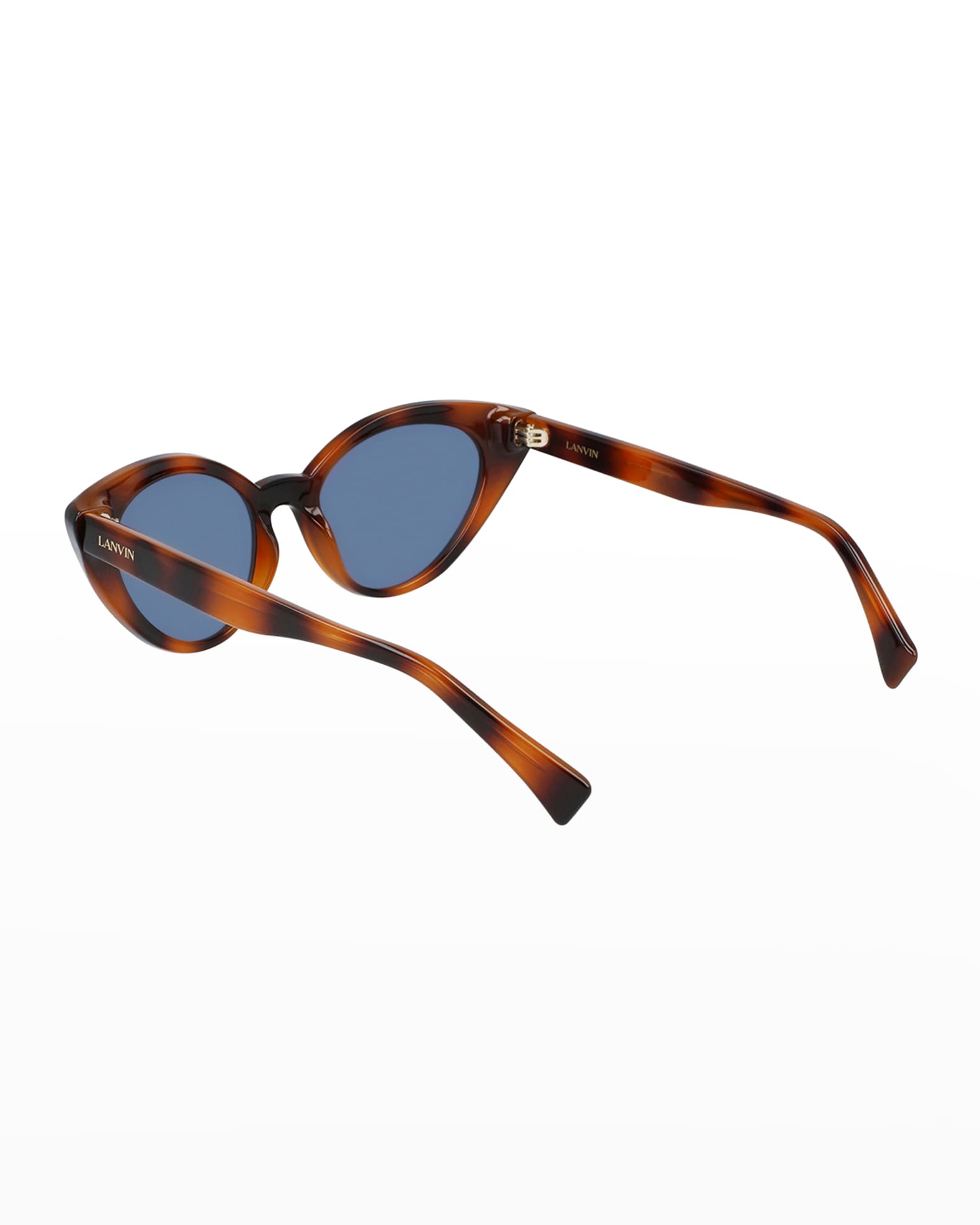Dramatic Plastic Cat-Eye Sunglasses  1