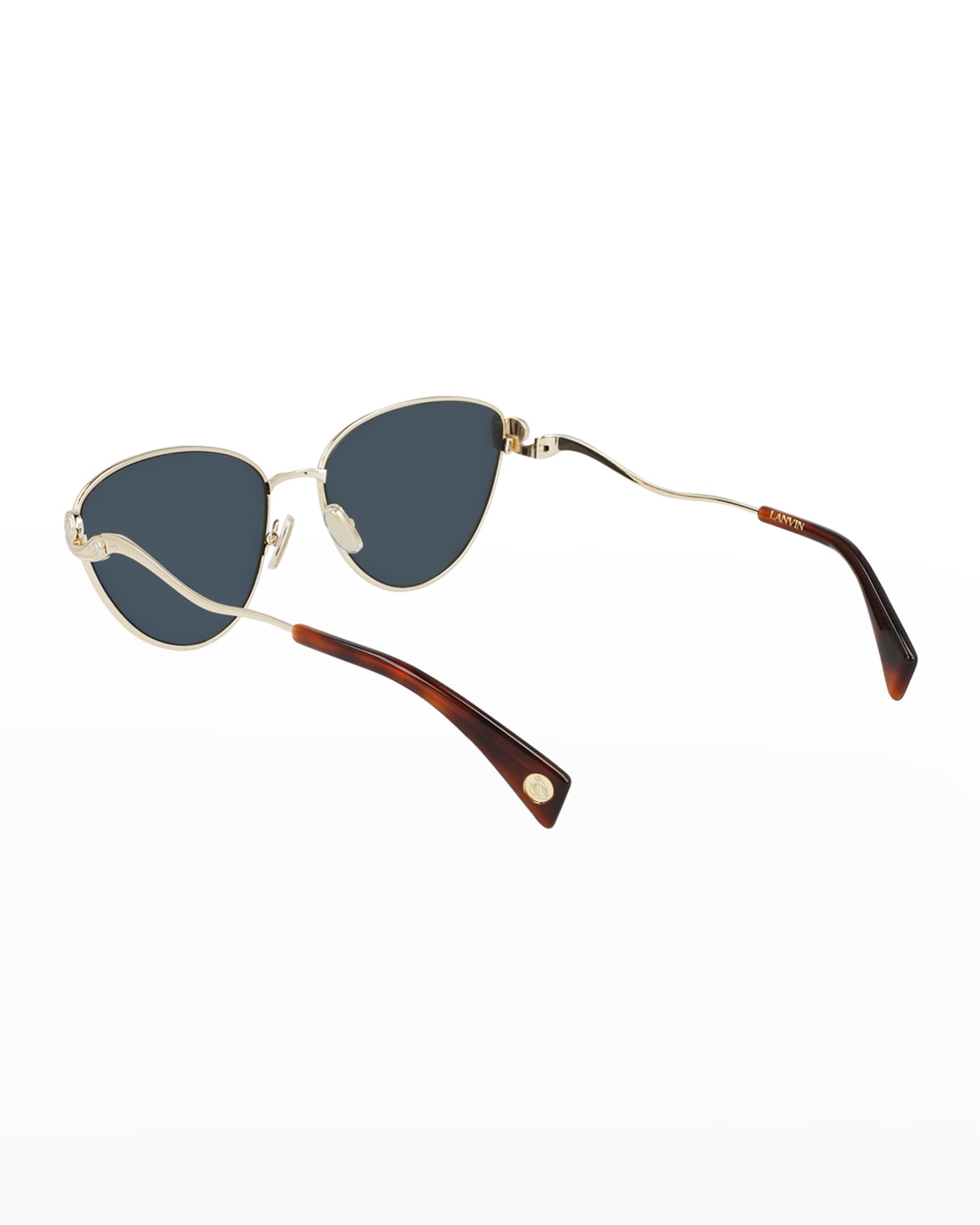 Armand Albert Rateau Metal Cat-Eye Sunglasses  1