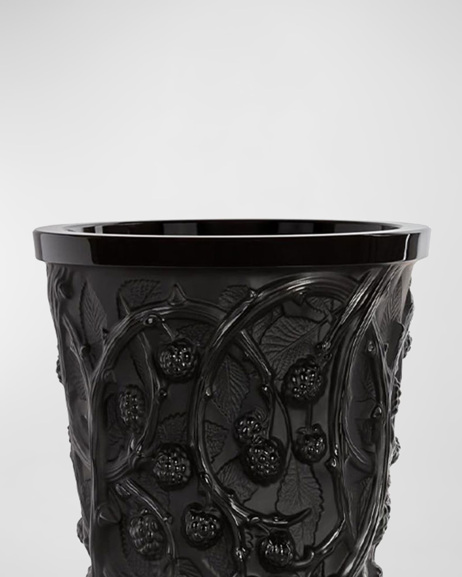 Mures Vase, Black 1