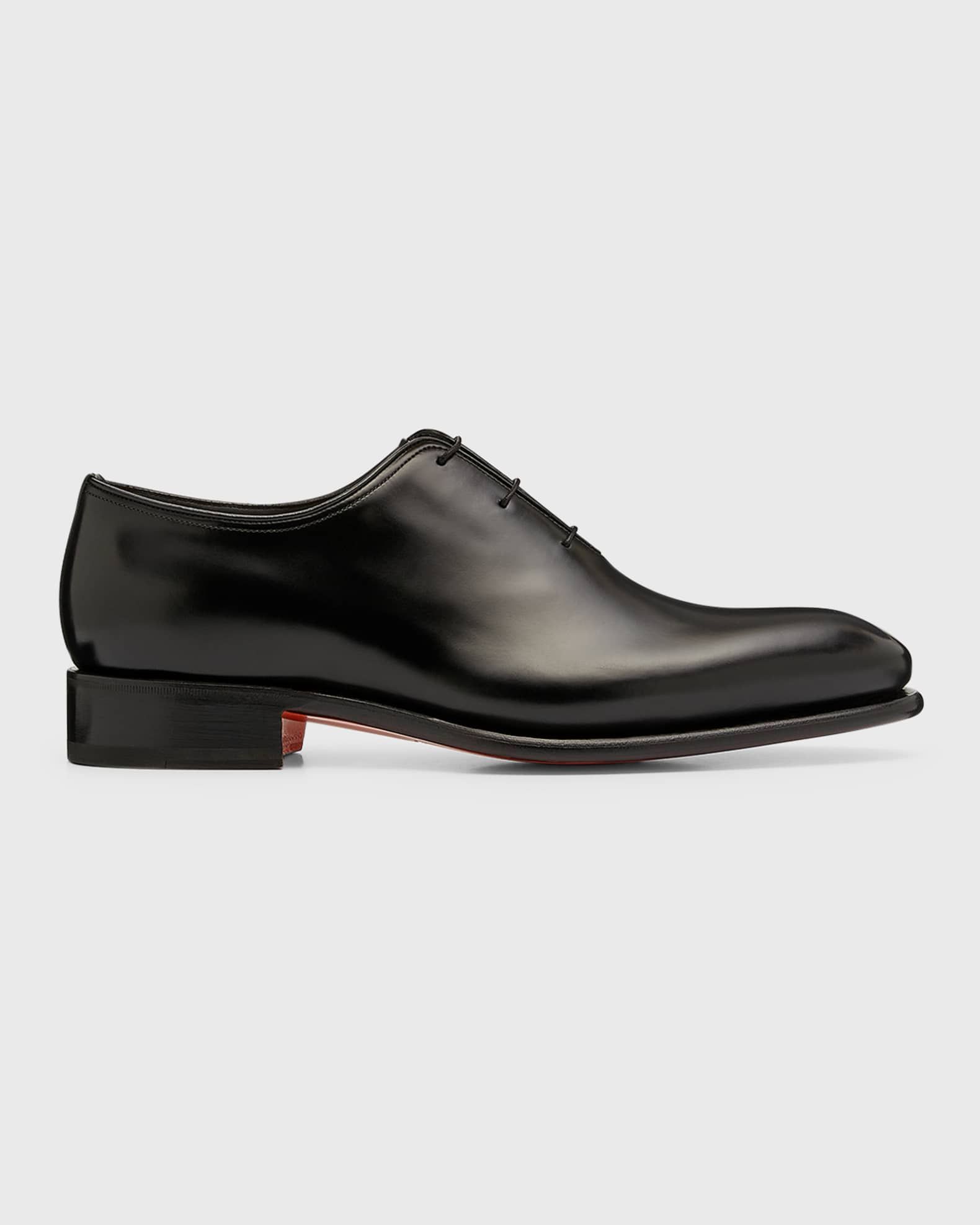 Santoni Men's Leather Derby Dress Shoes - Bergdorf Goodman