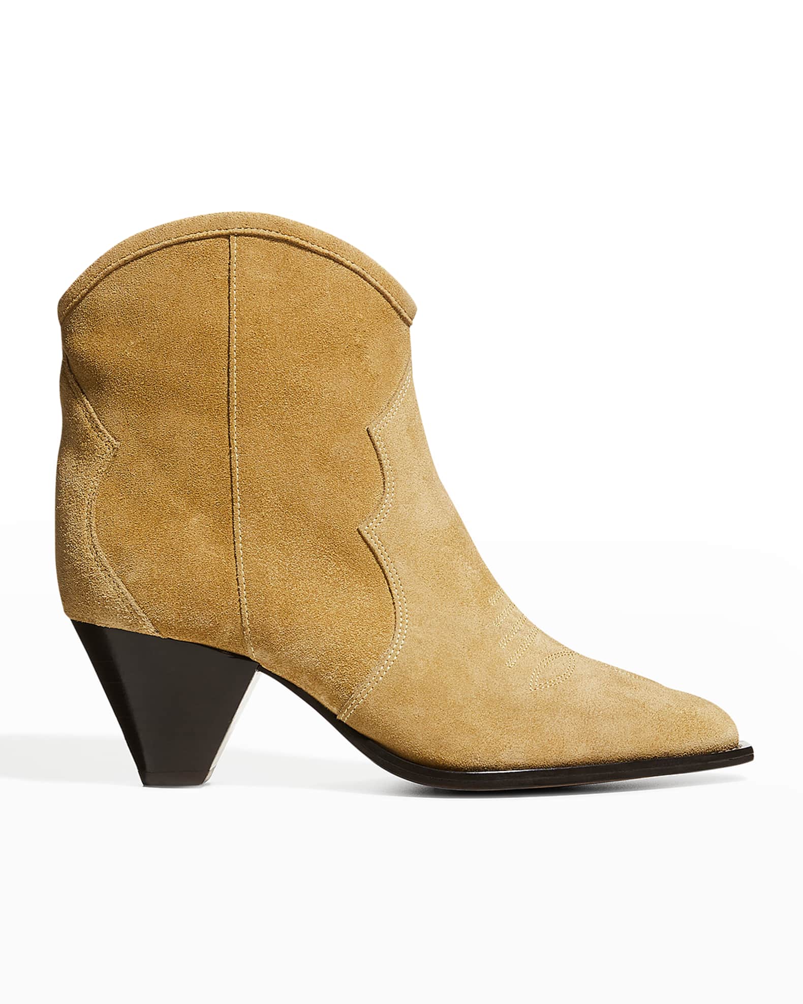 isabel marant suede bootie