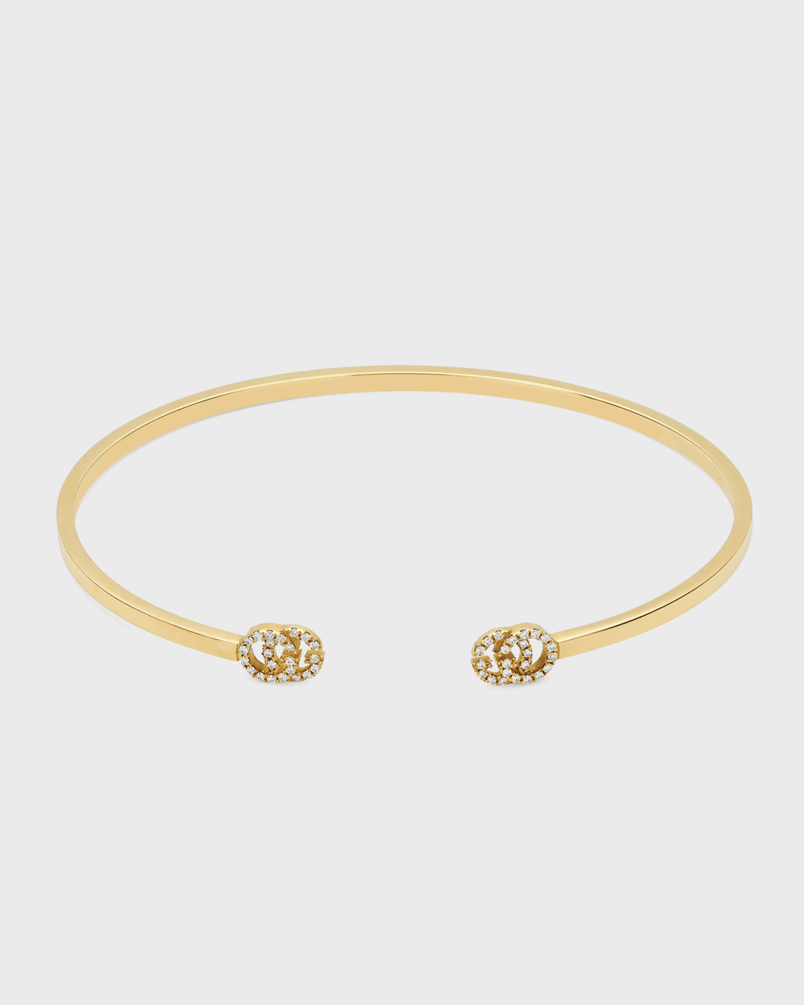 GG Running 18k Diamond Bangle 0