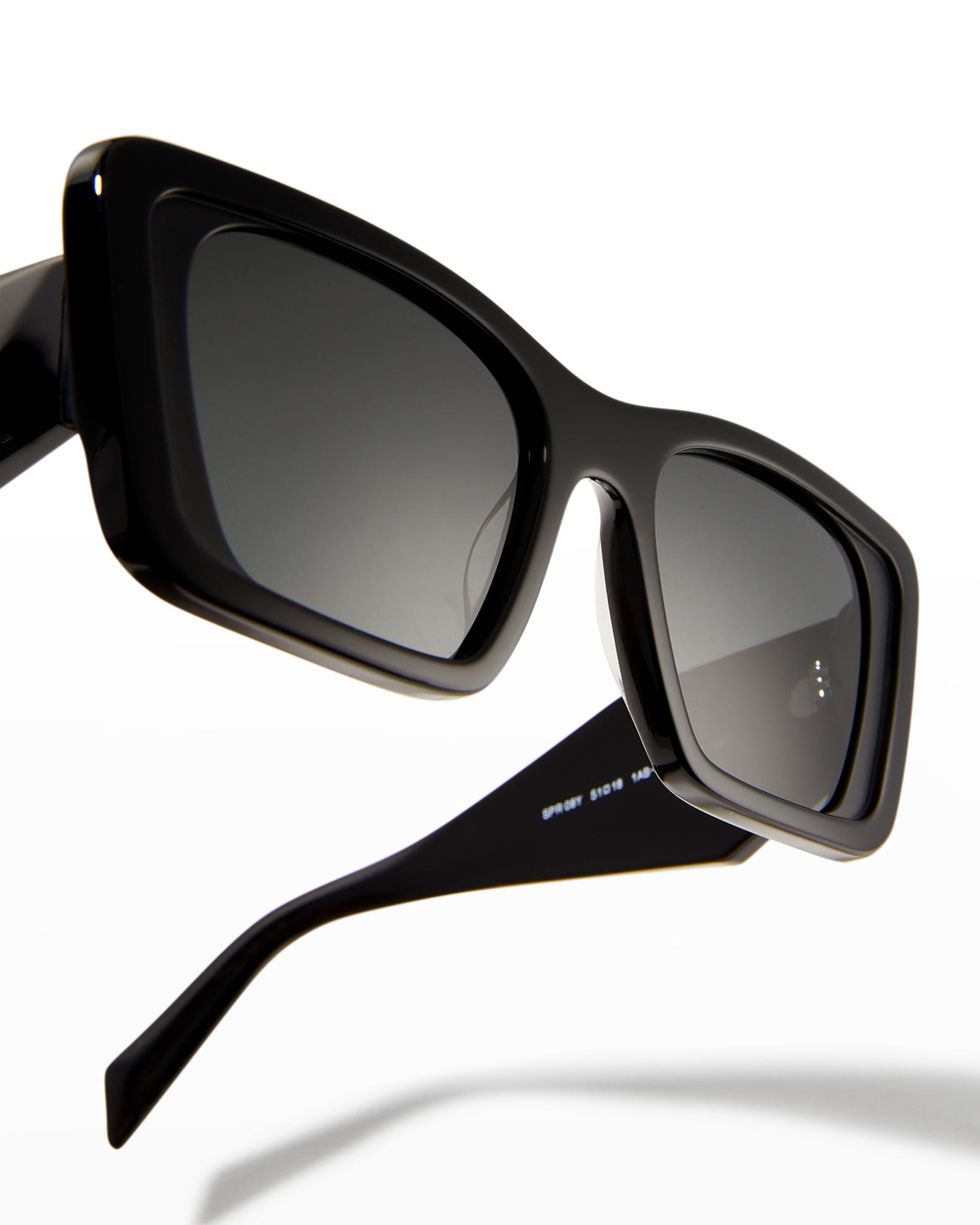 Prada Marble Acetate Butterfly Sunglasses | Neiman Marcus display picture 1