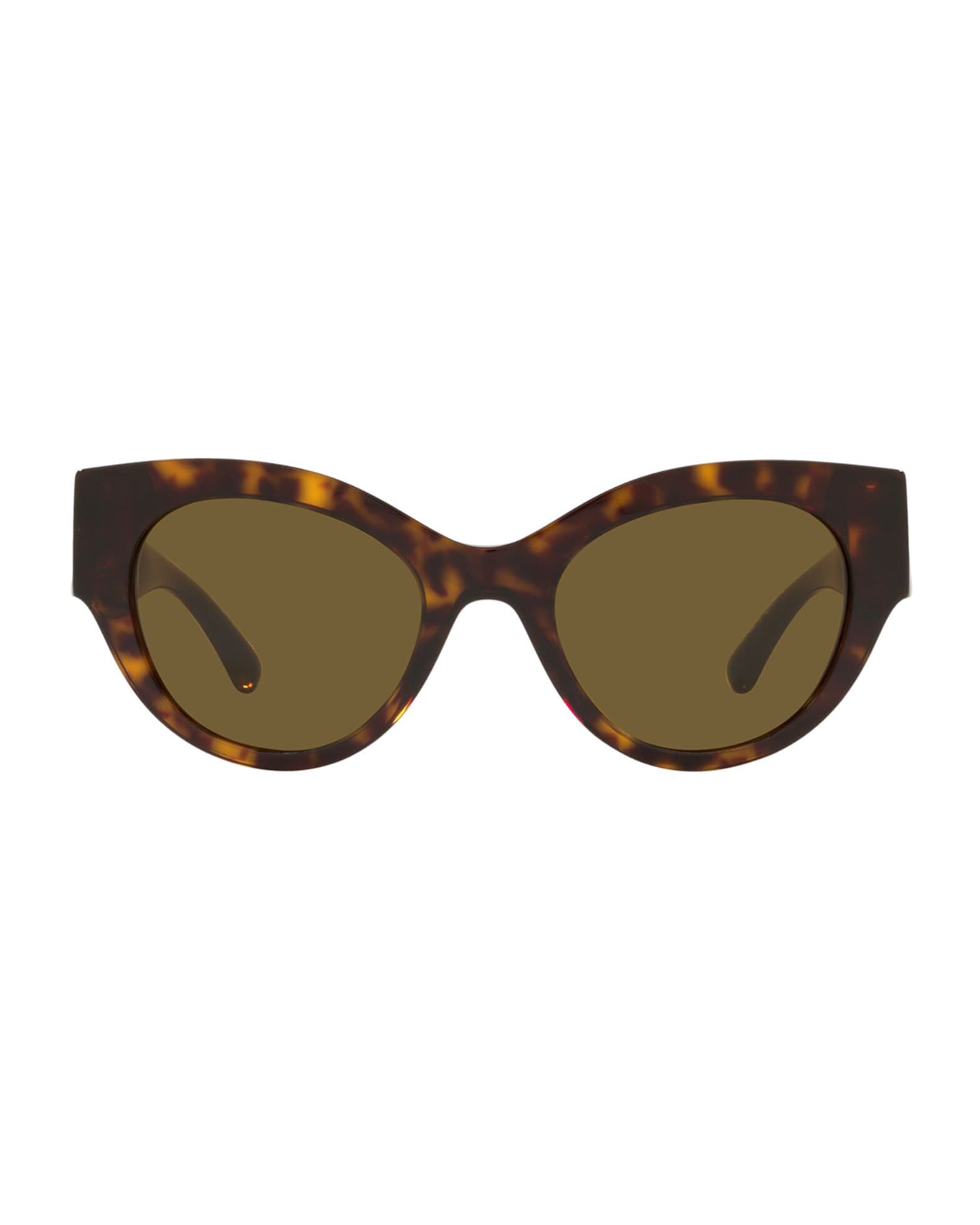 Versace Medusa Coin Chain Acetate Cat-Eye Sunglasses | Neiman Marcus