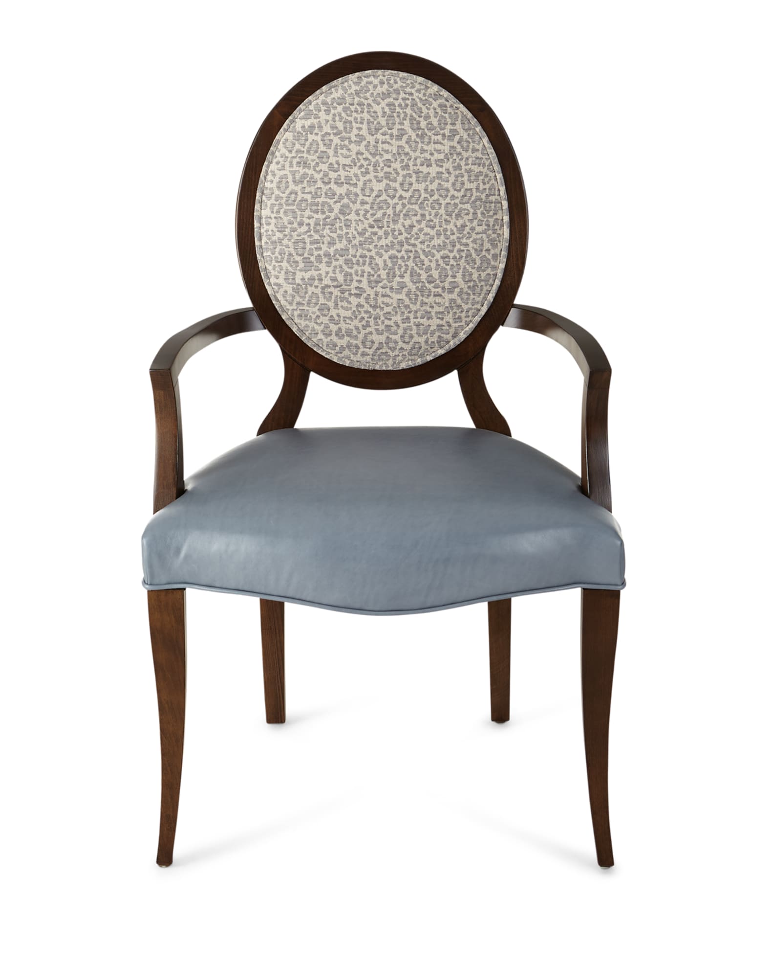 Pearlington Leather Arm Chair, Set of 2 1