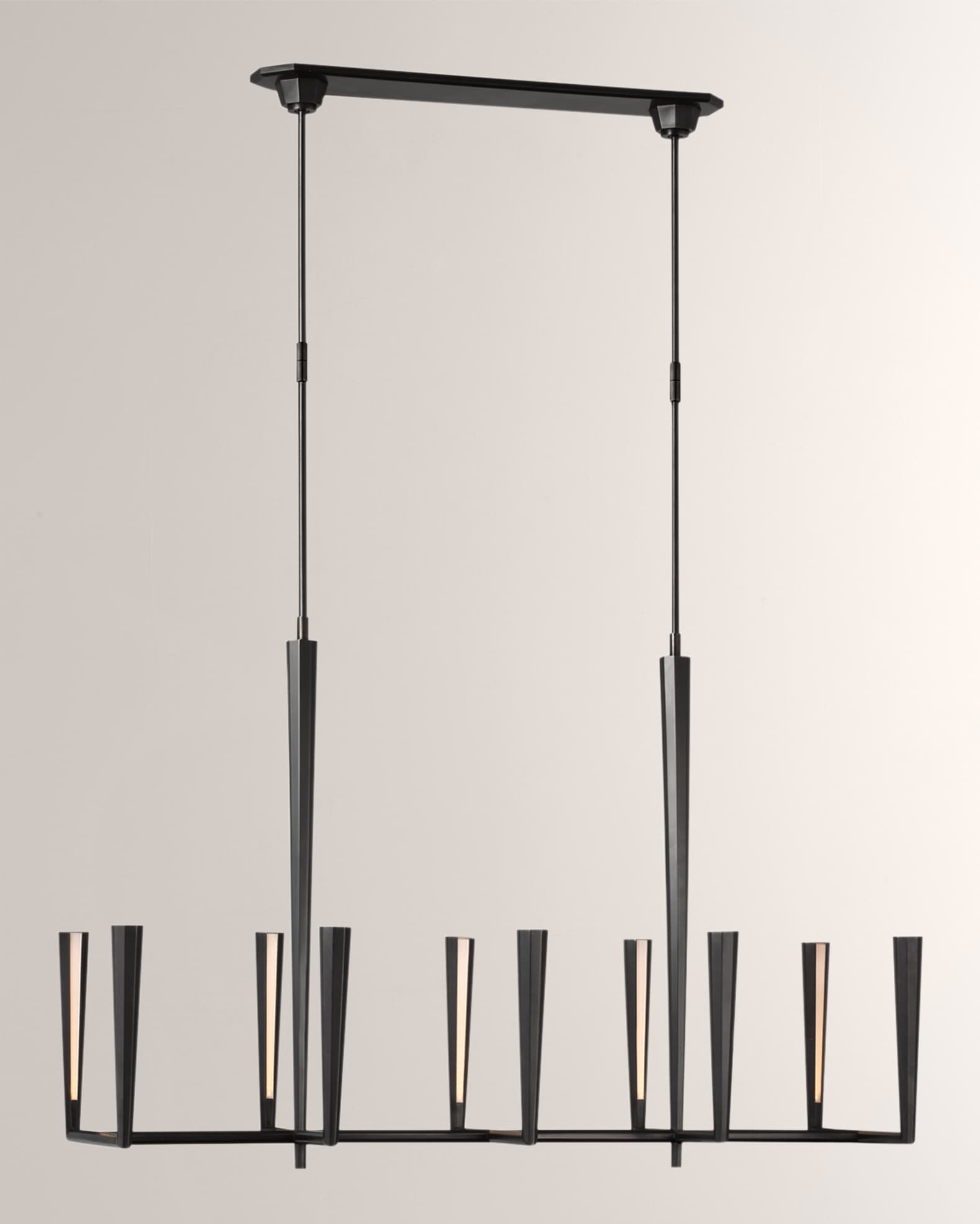 Visual Comfort Signature Galahad Large Linear Chandelier By Thomas O