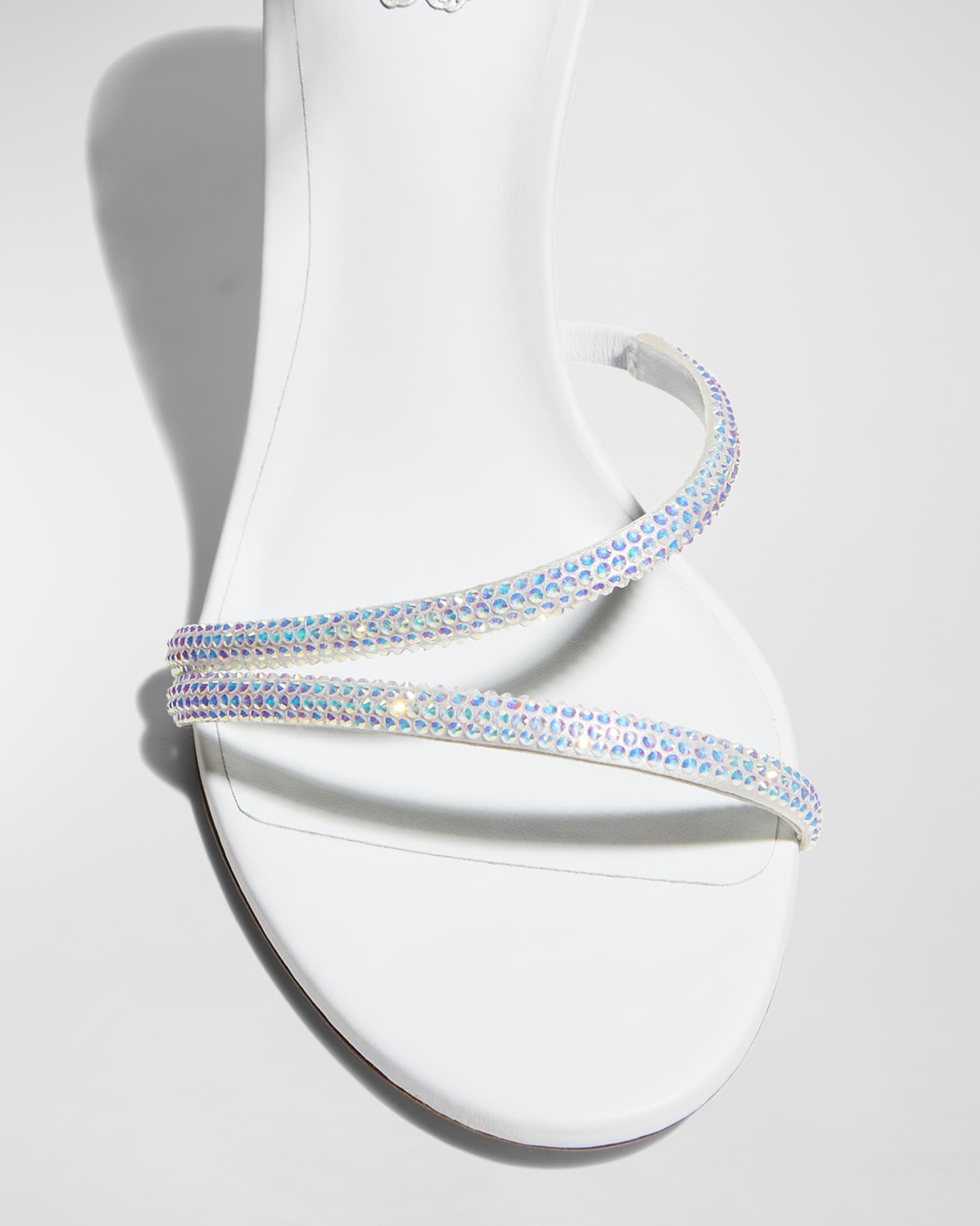 Strauss Snake Ankle-Wrap Sandals