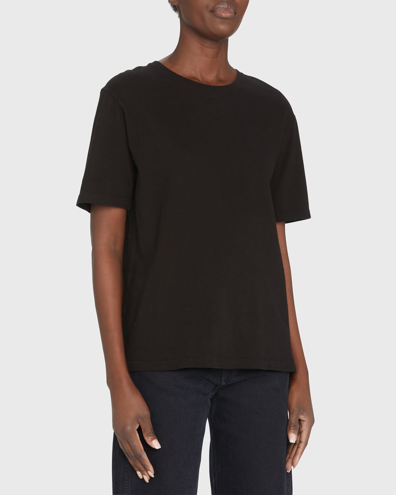 Khaite Mae Short Sleeve T-Shirt | Neiman Marcus