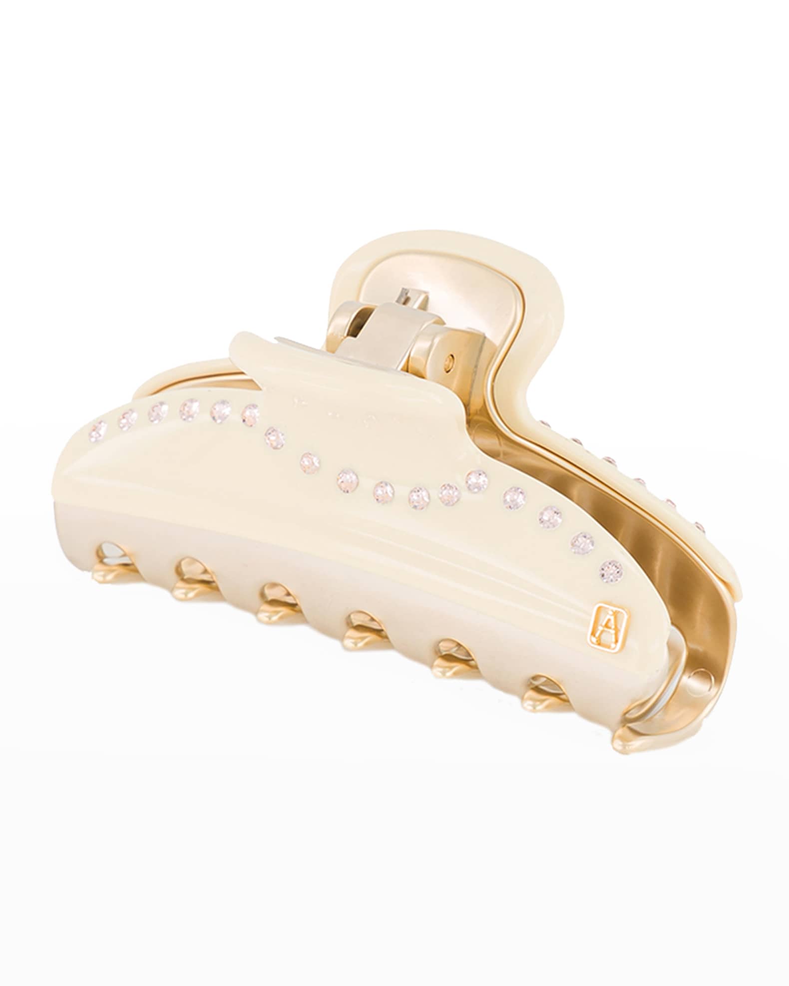 Alexandre de Paris Swarovski Crystal Jaw Hair Clip Neiman Marcus