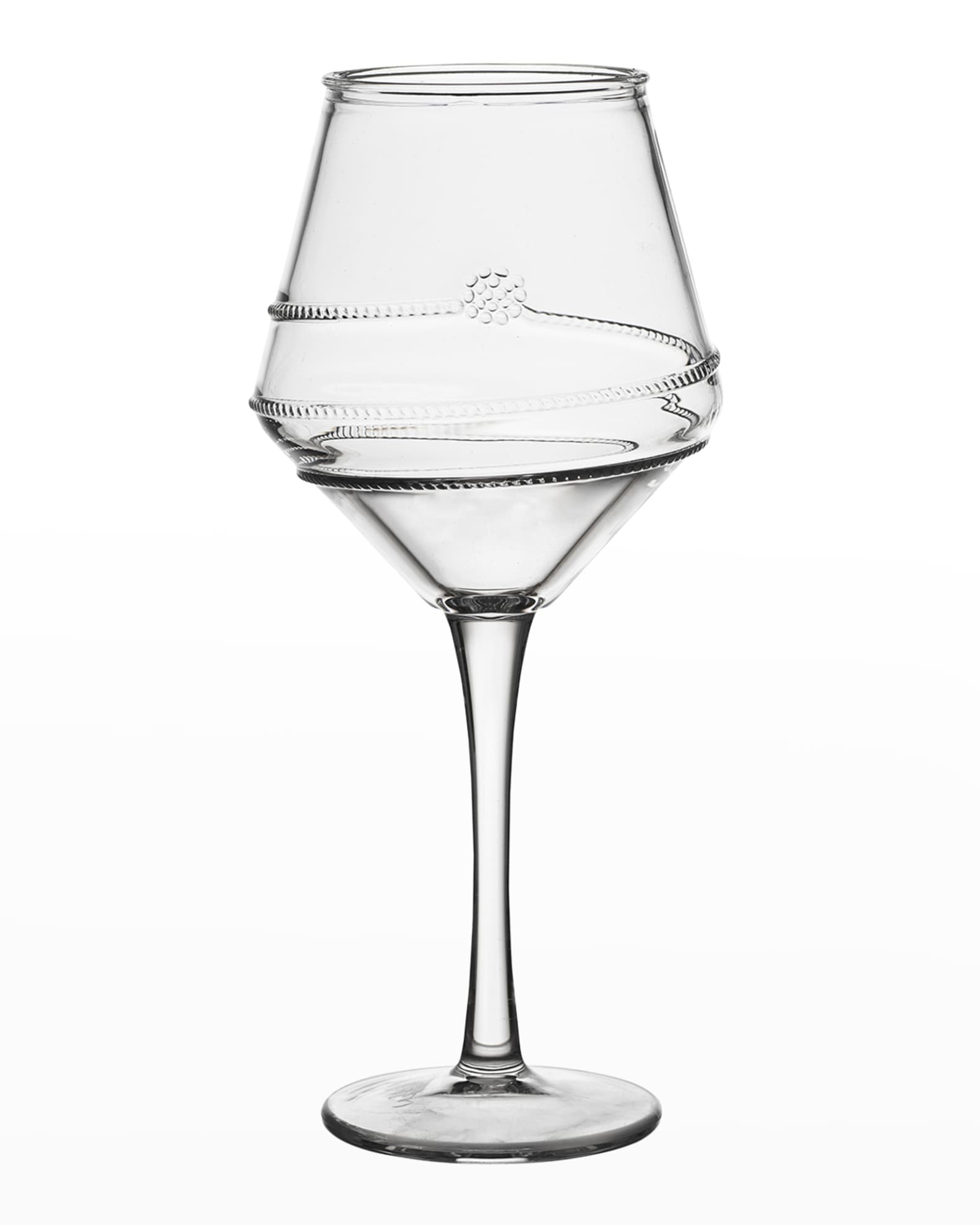 Juliska Amalia Acrylic Wine Glass Neiman Marcus