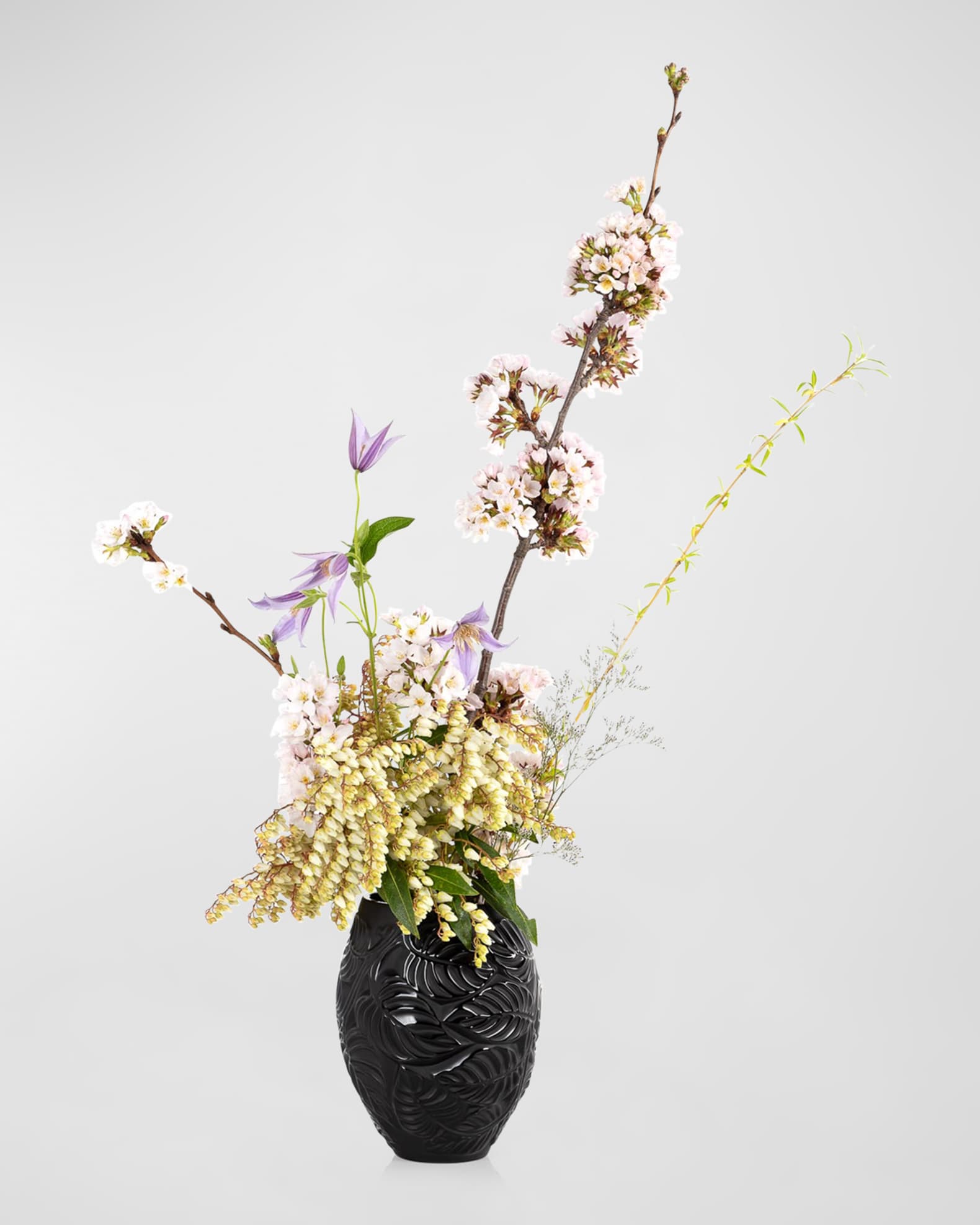 Feuilles Vase - Black 1