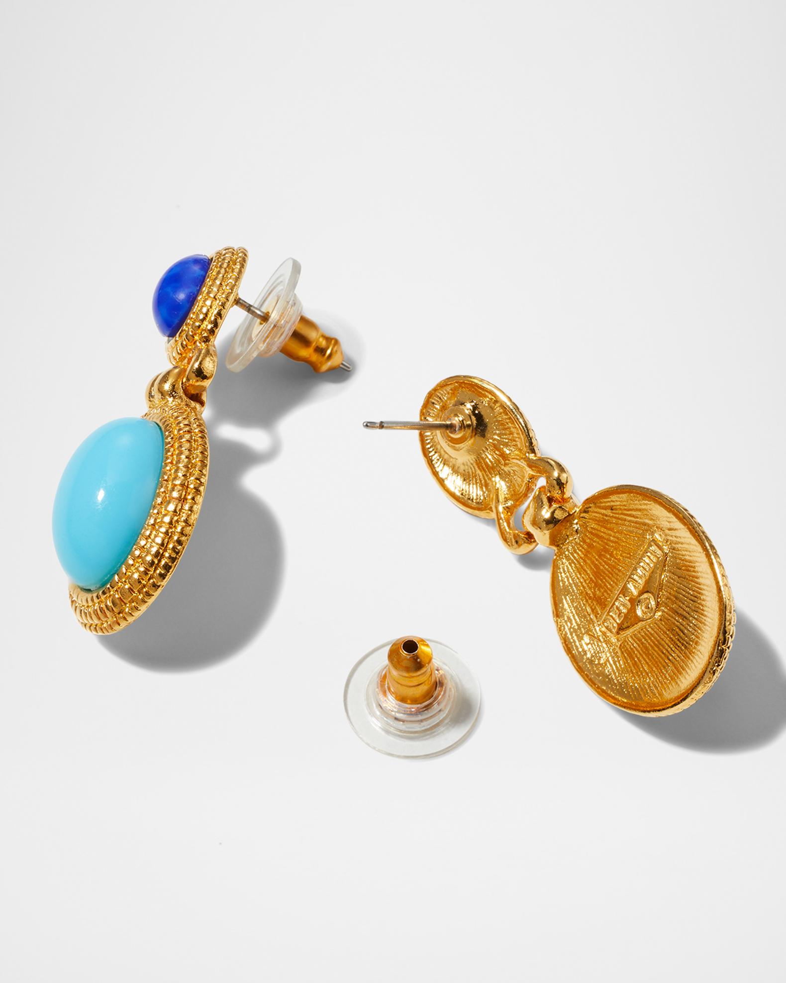 Ben-Amun Multi Blue Drop Earrings | Neiman Marcus