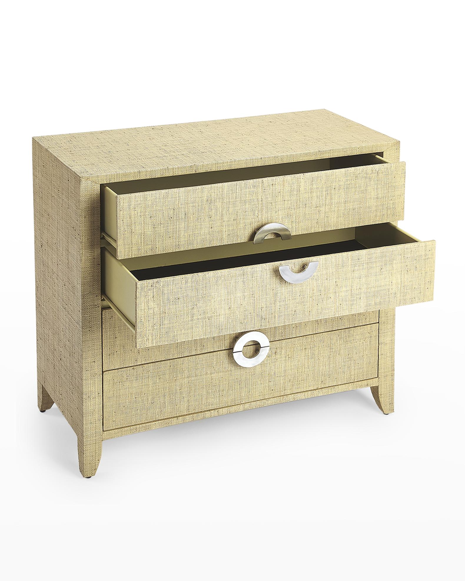 Butler Specialty Co Raffia 4 Drawer Accent Chest | Neiman Marcus