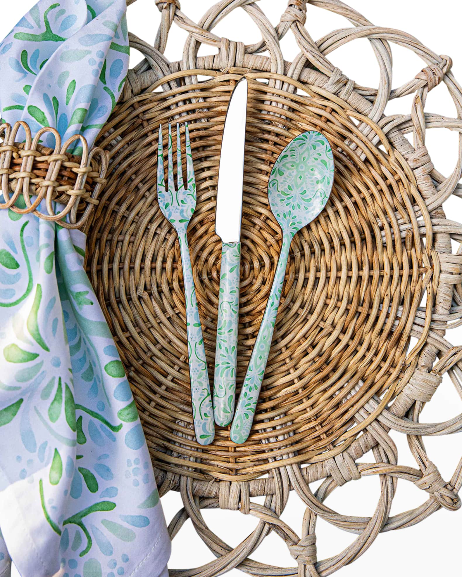 Juliska Iberian Sage Flatware Set Neiman Marcus