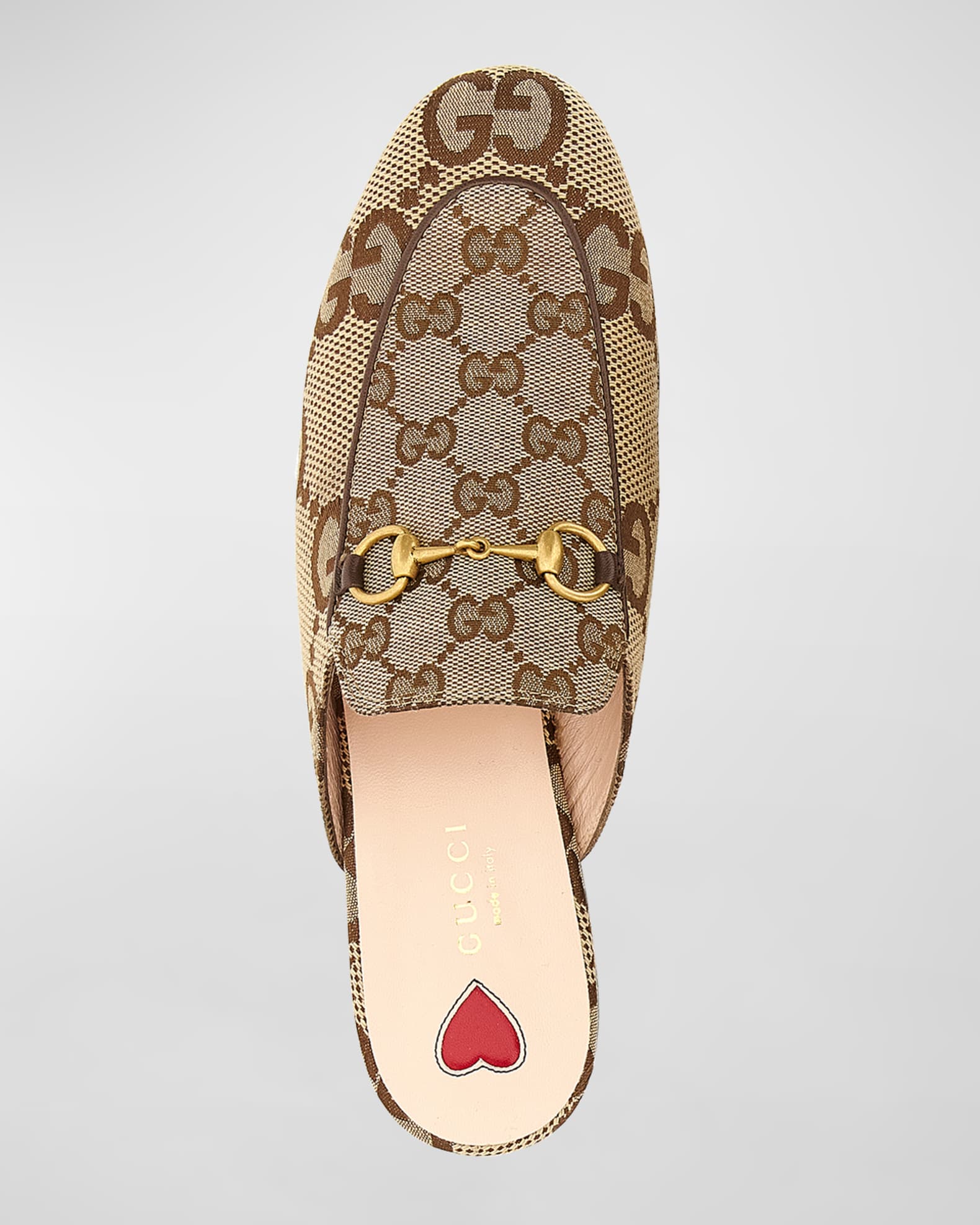 Gucci Princetown Jumbo GG Monogram Canvas Loafer Mules Size EU 39 – The  Global Collective Co.