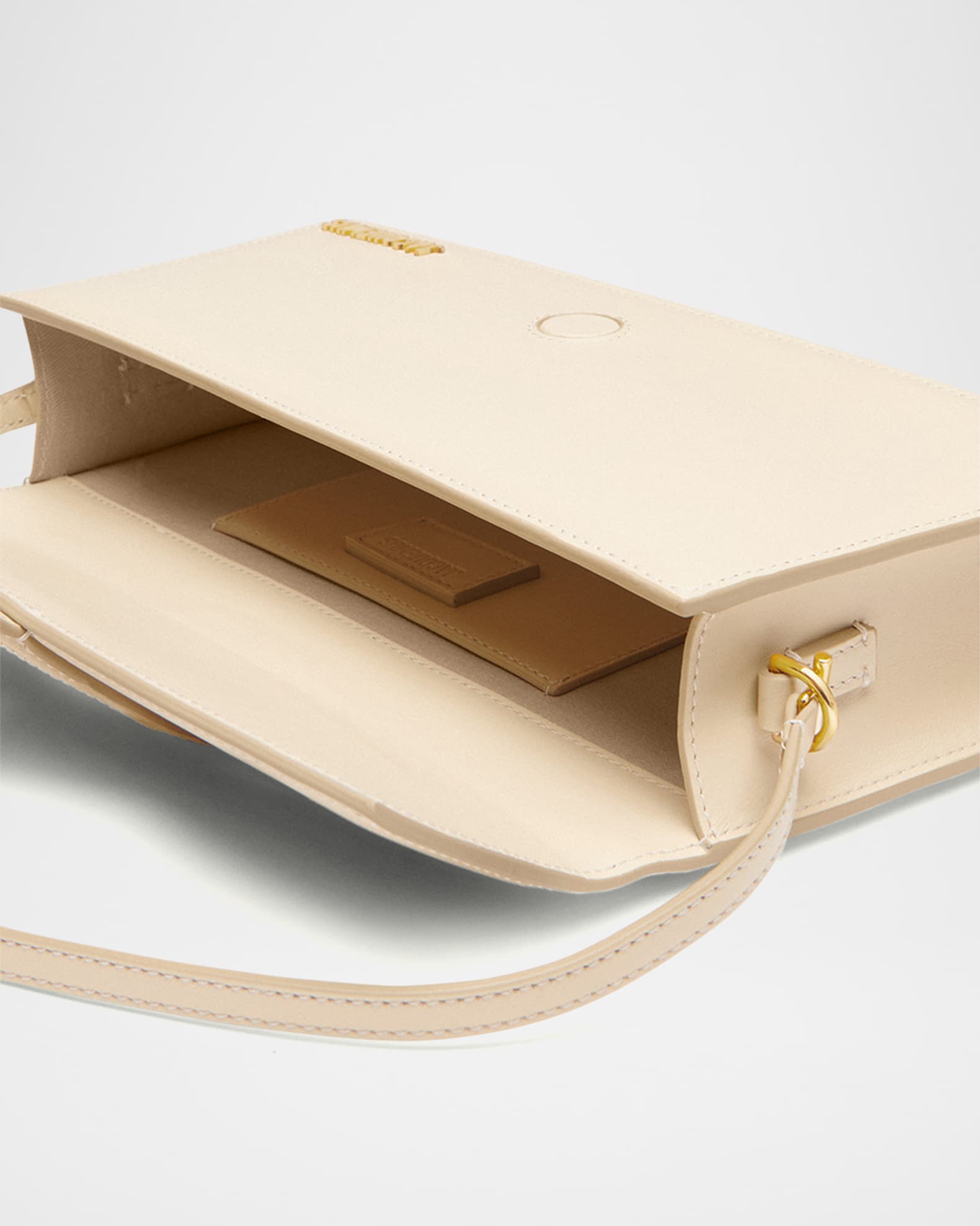 ショルダーバッグ・ポシェット JACQUEMUS LE BAMBINO LONG LEATHER SHOULDER BAG Le Bambino Long leather shoulder bag in black - Jacquemus