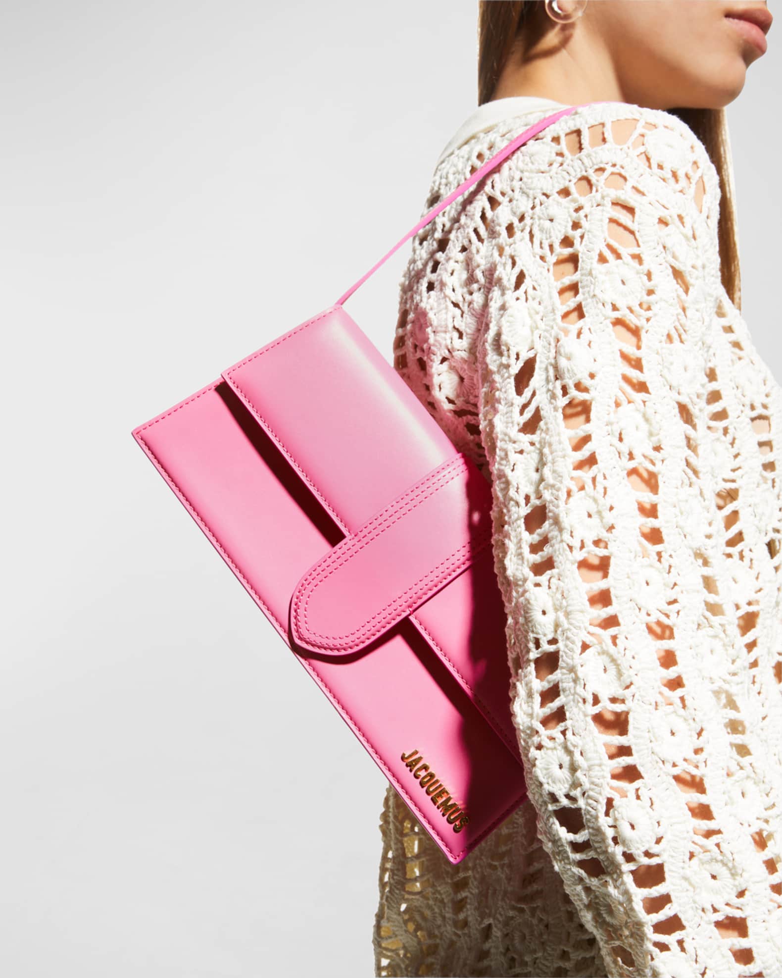 Jacquemus - Le Bambino Long Pink Bag