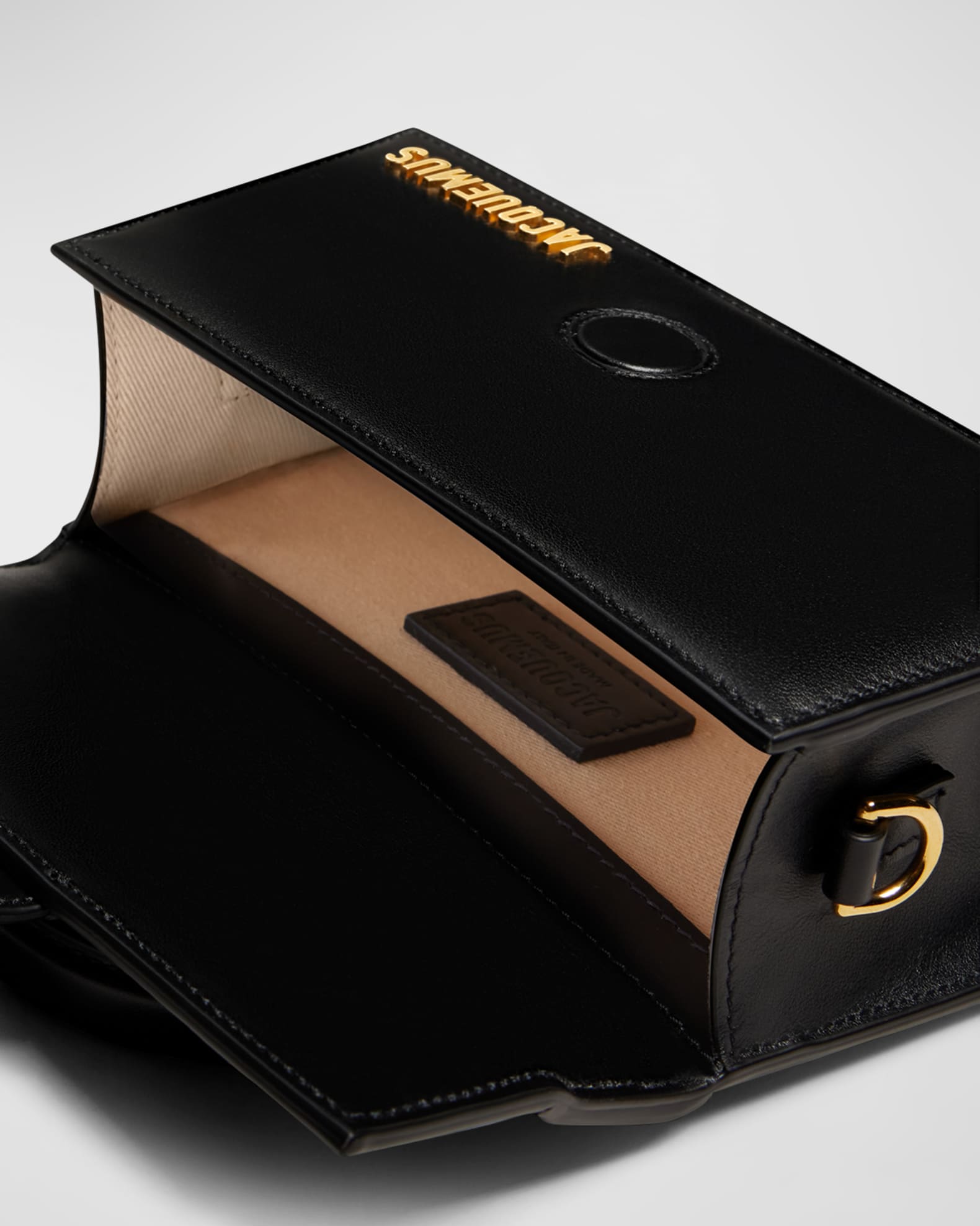 Le Bambino Leather Satchel Bag