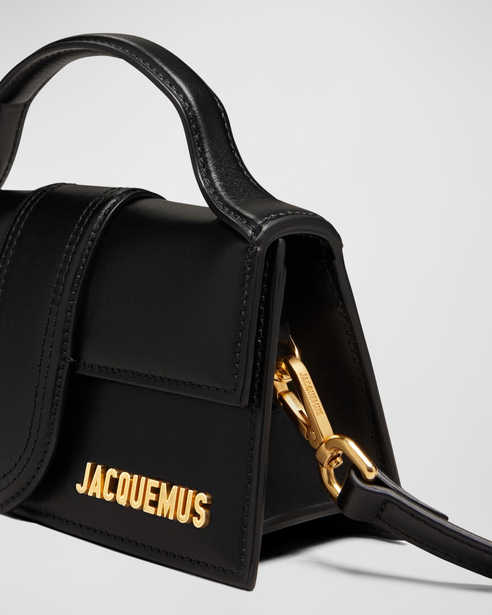 Le Bambino Leather Satchel Bag
